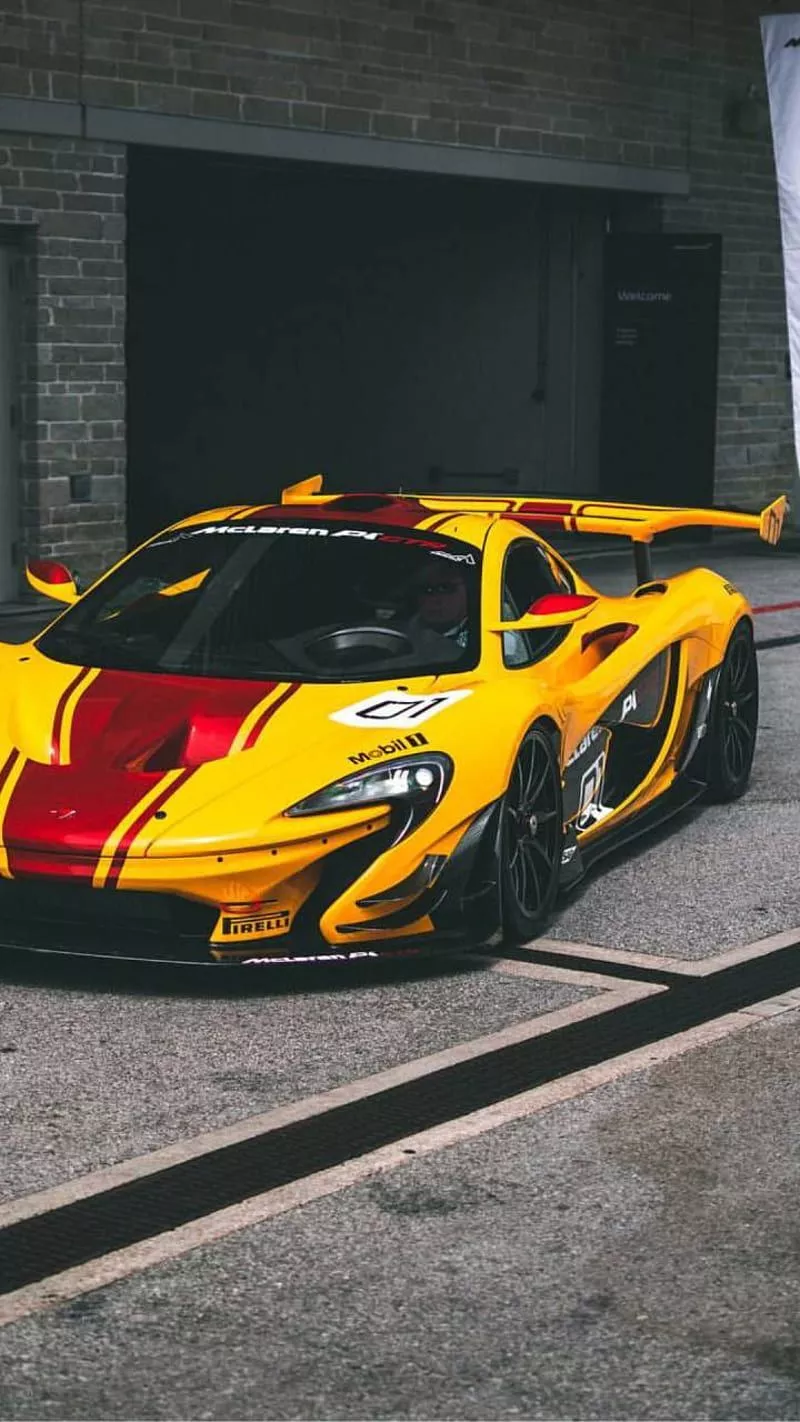 McLaren P1 GTR, car, hypercar, racing