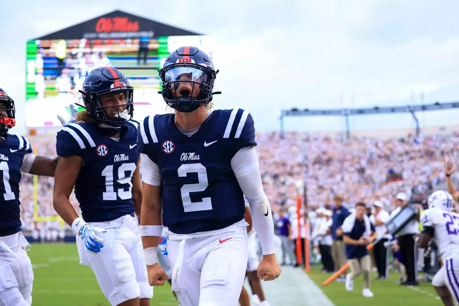 Jaxson Dart Highlights vs. Furman