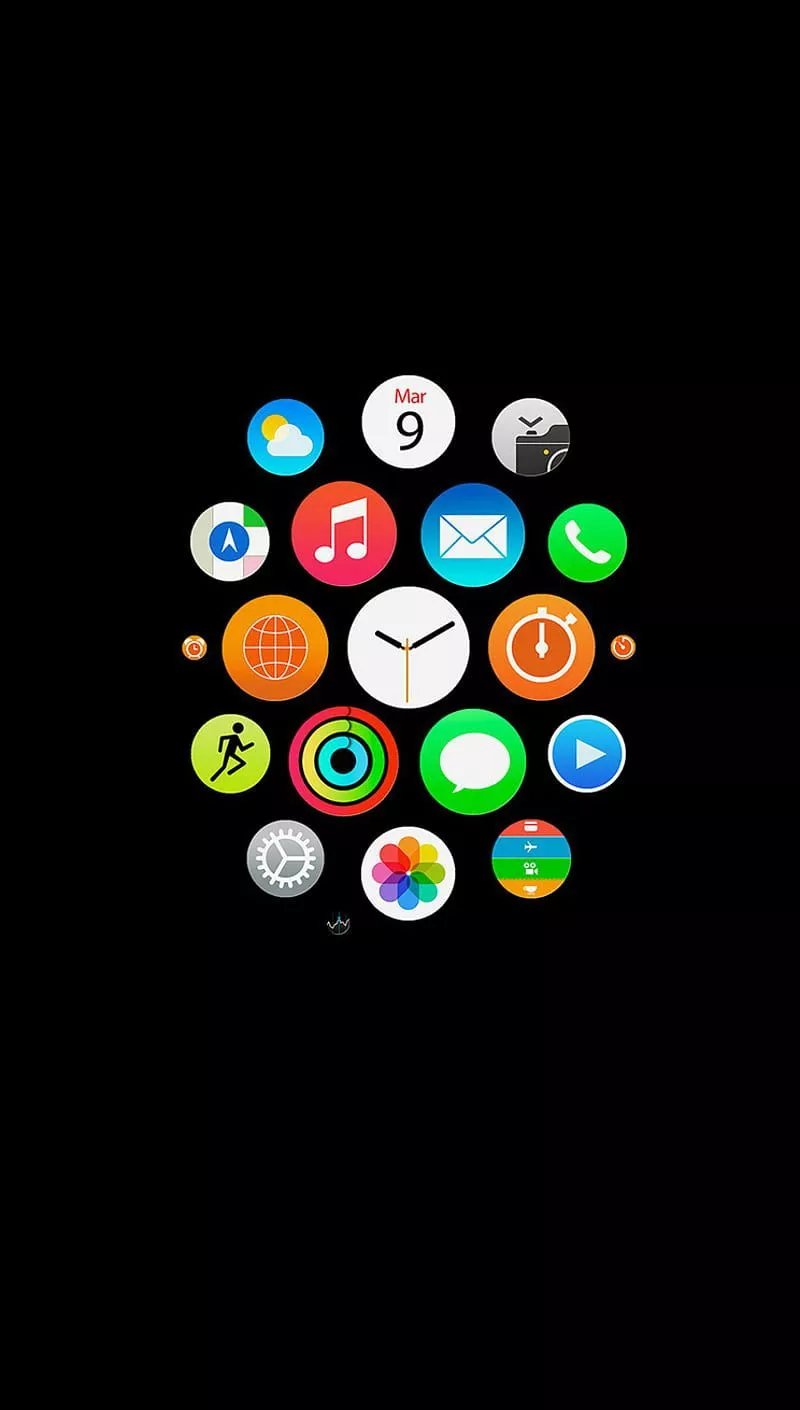 Apple Watch Icon, HD phone wallpaper