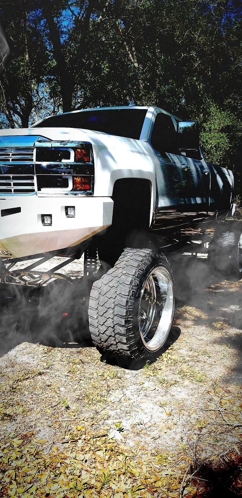 Silverado, chevy, truck, HD phone