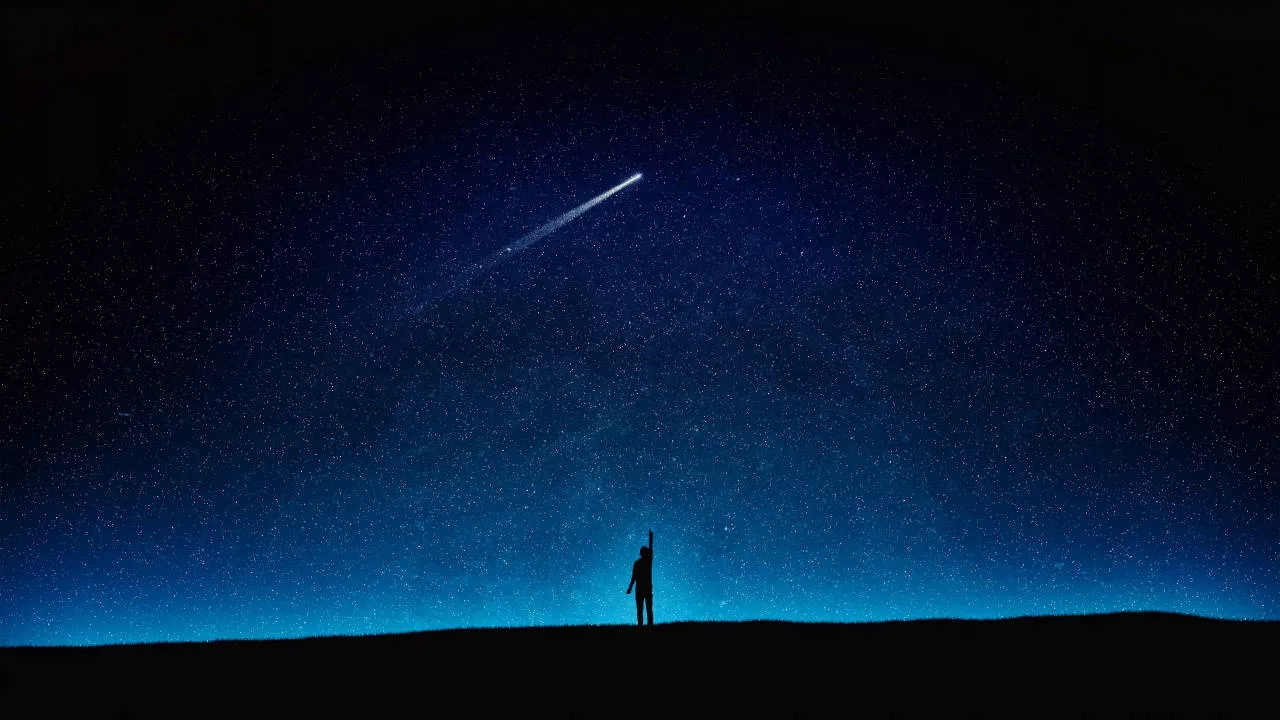 Dark Starry Night Pc Wallpaper