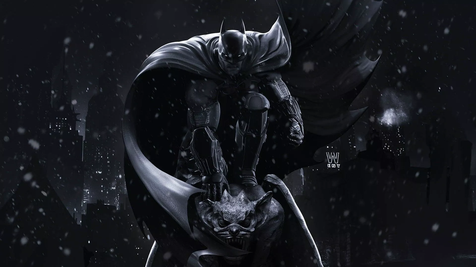 Gotham City, artwork, Batman, The Dark