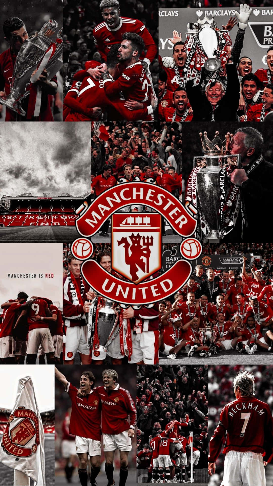 Manchester United Logo Wallpaper