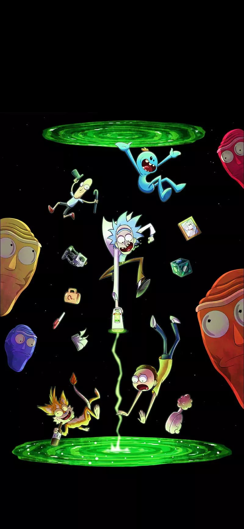 HD rick and morty wallpaper