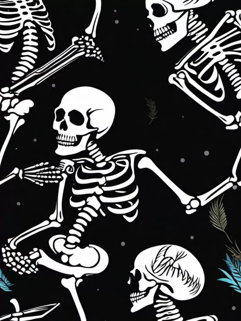 Skeleton Dark Wallpaper , Mobile iPhone