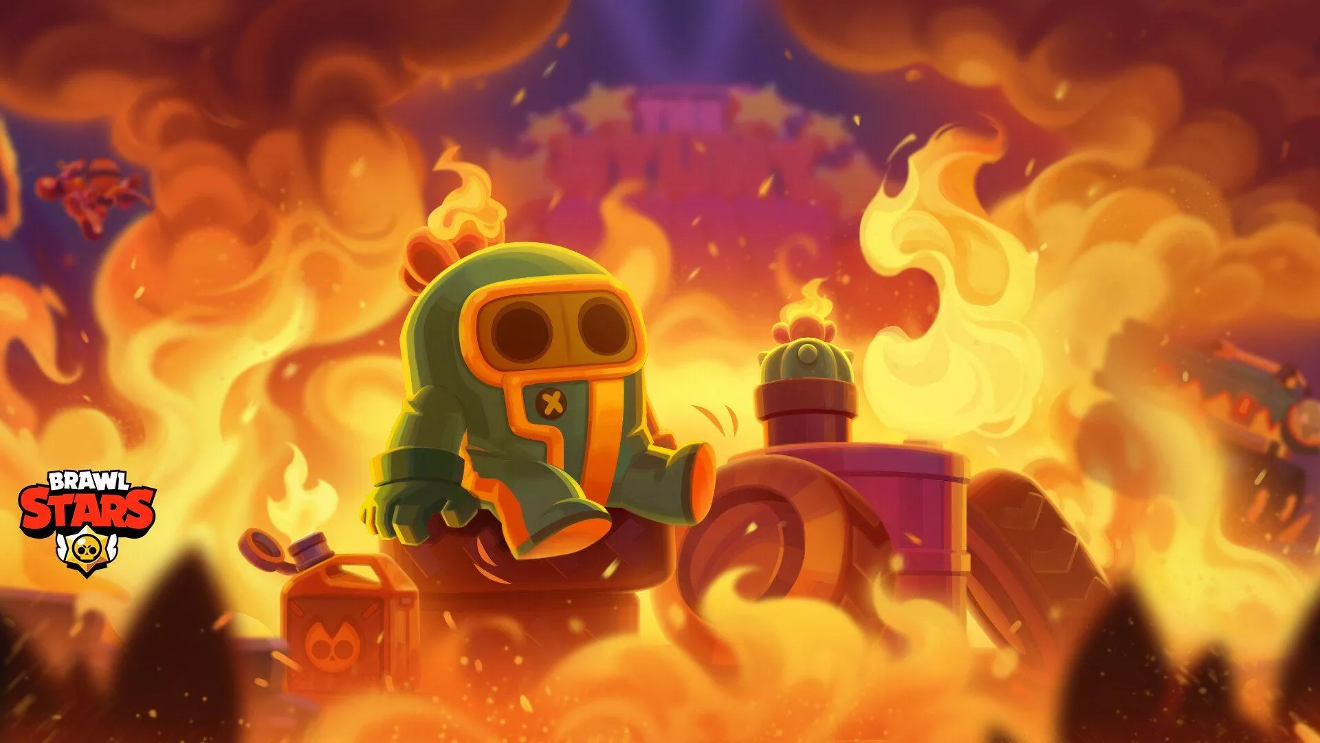Brawl Stars Inferno HD Wallpaper