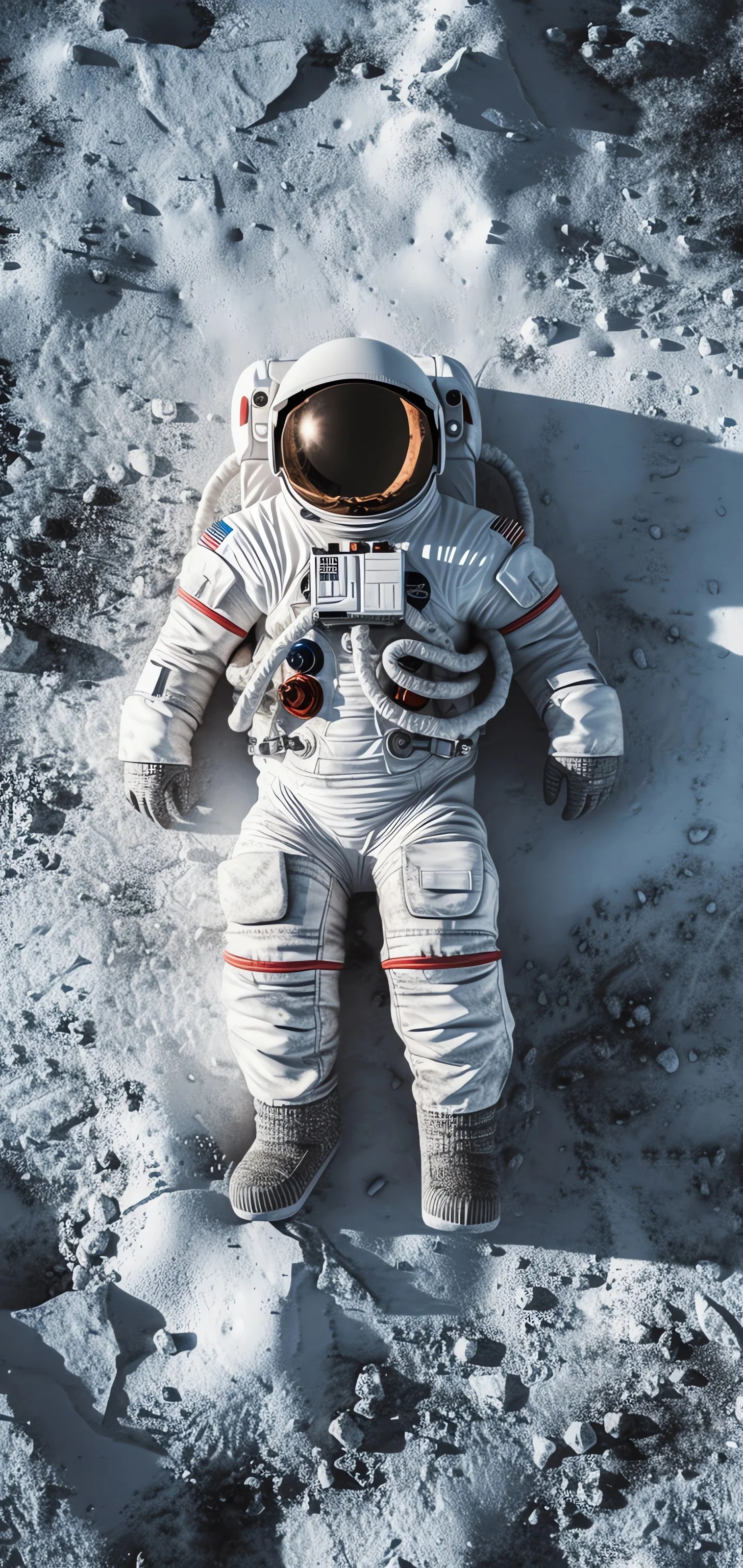 Lunar Expedition iPhone Wallpaper