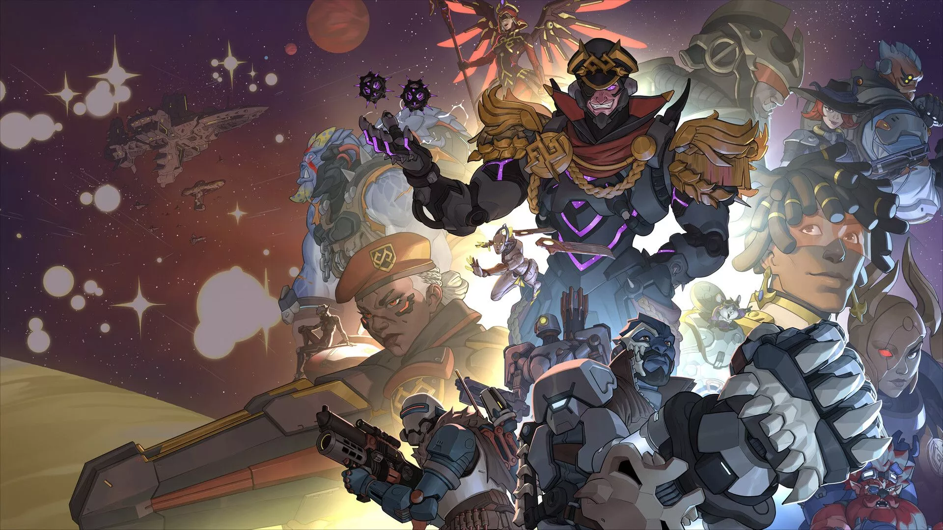 2400 Overwatch Wallpaper