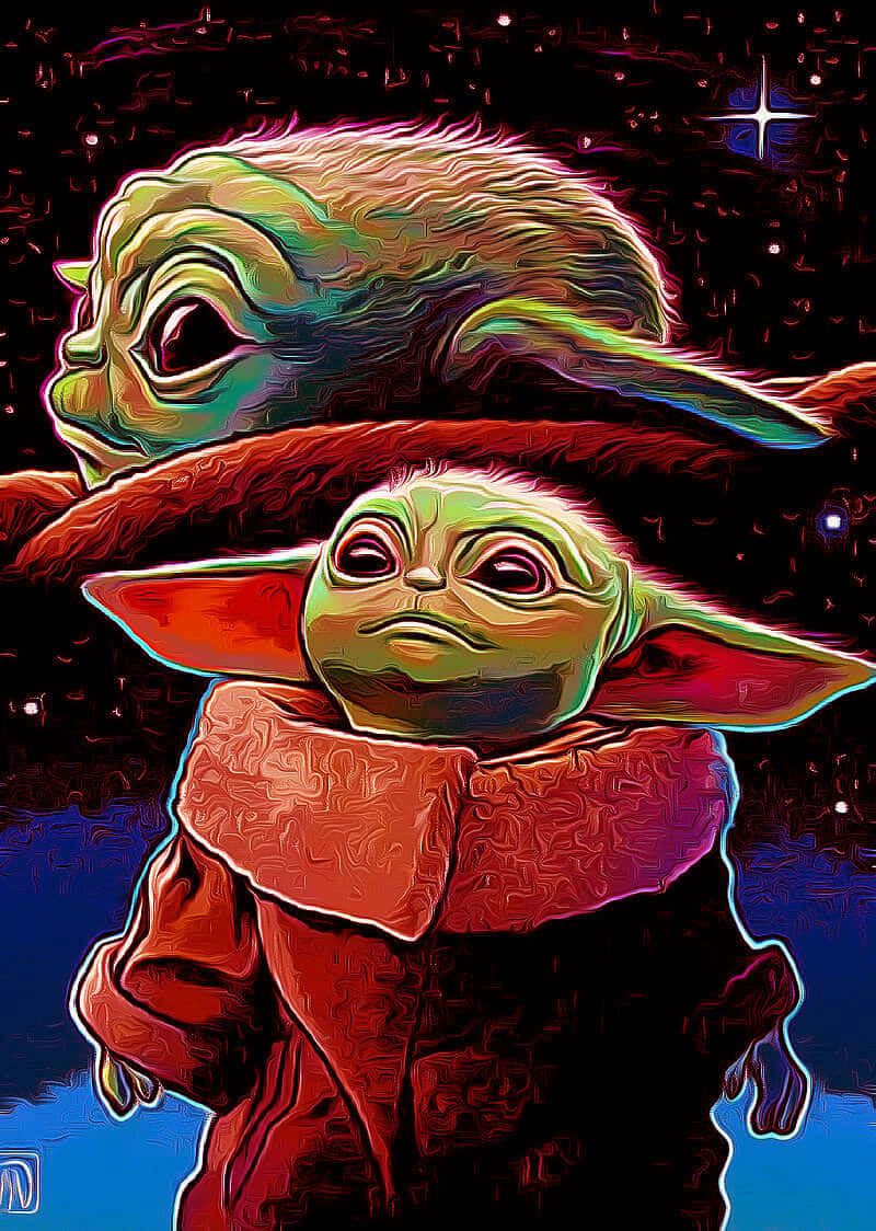Baby Yoda iPhone Wallpaper