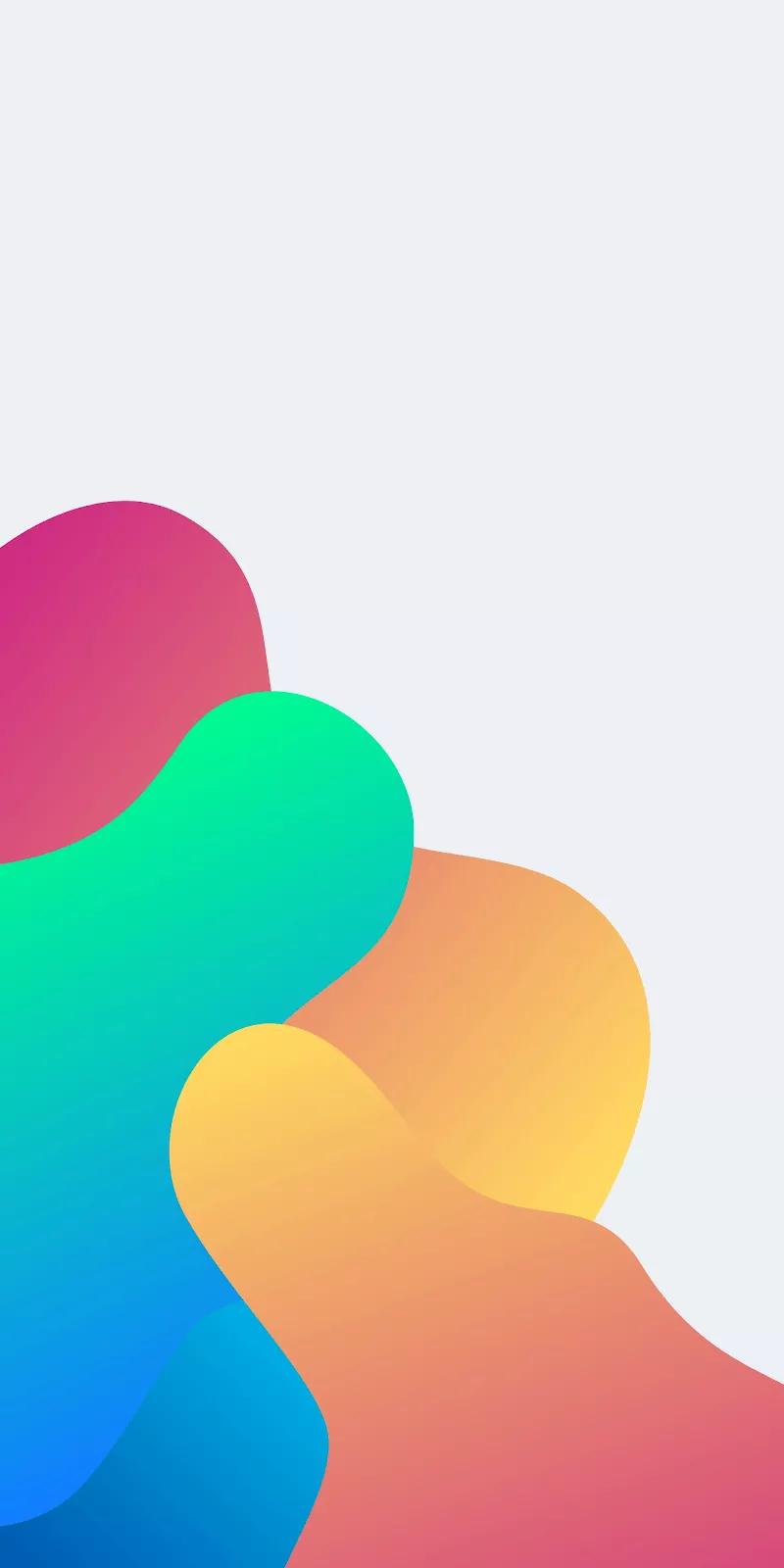 SIMPLE COLORFUL CLEAN WALLPAPER IPHONE