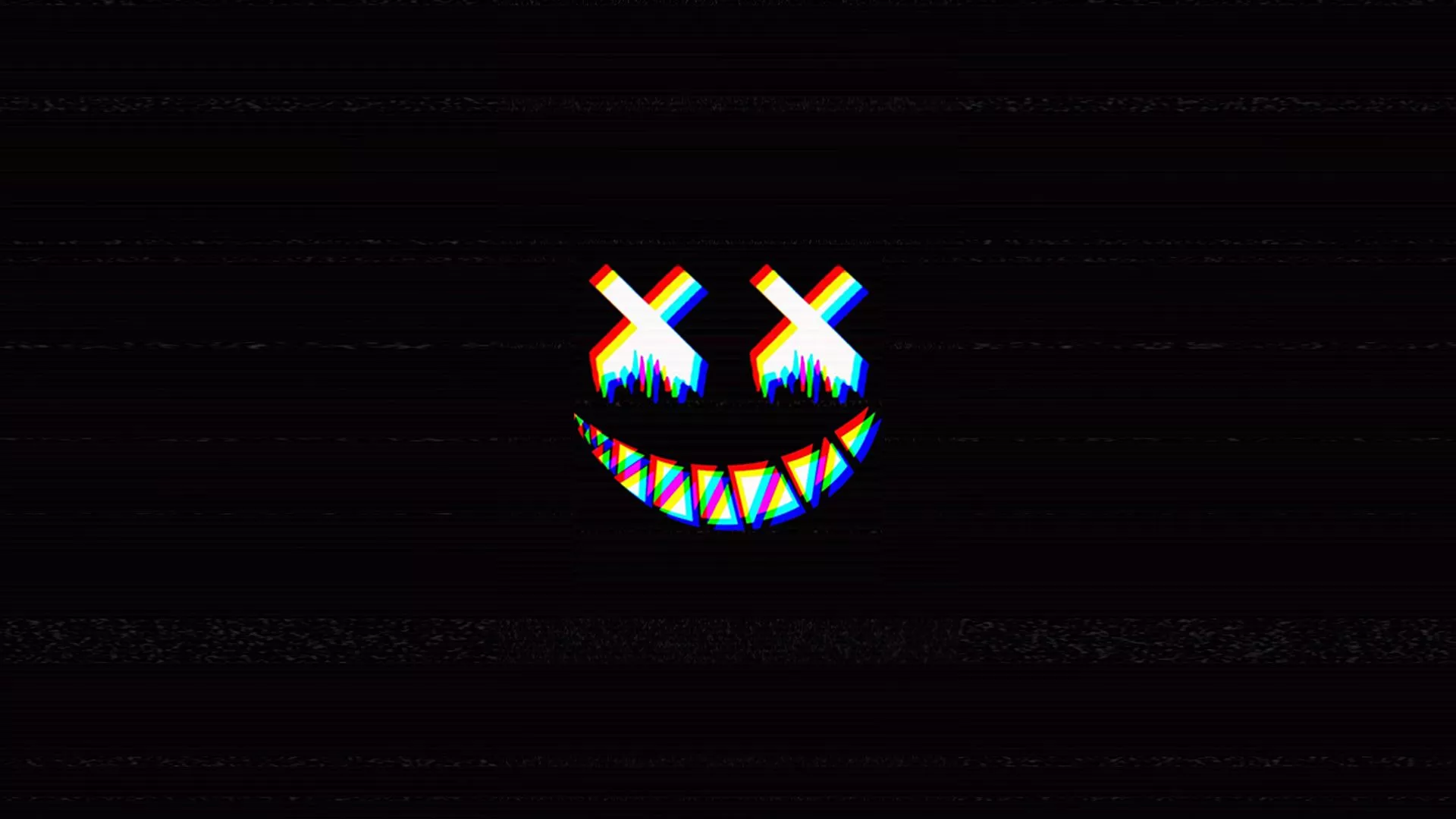 Creepy Glitched Art Wallpaper, HD