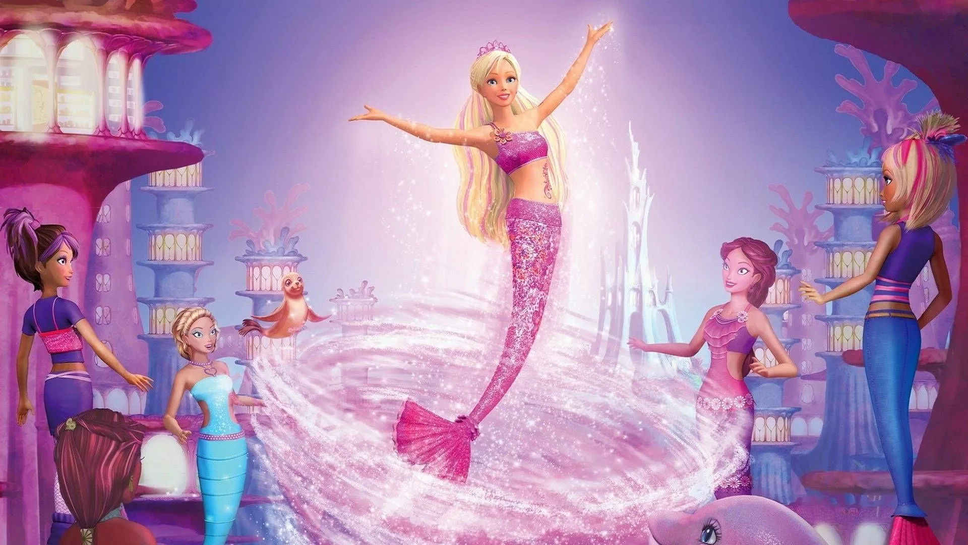 Barbie Princess Mermaid Tale Levitating