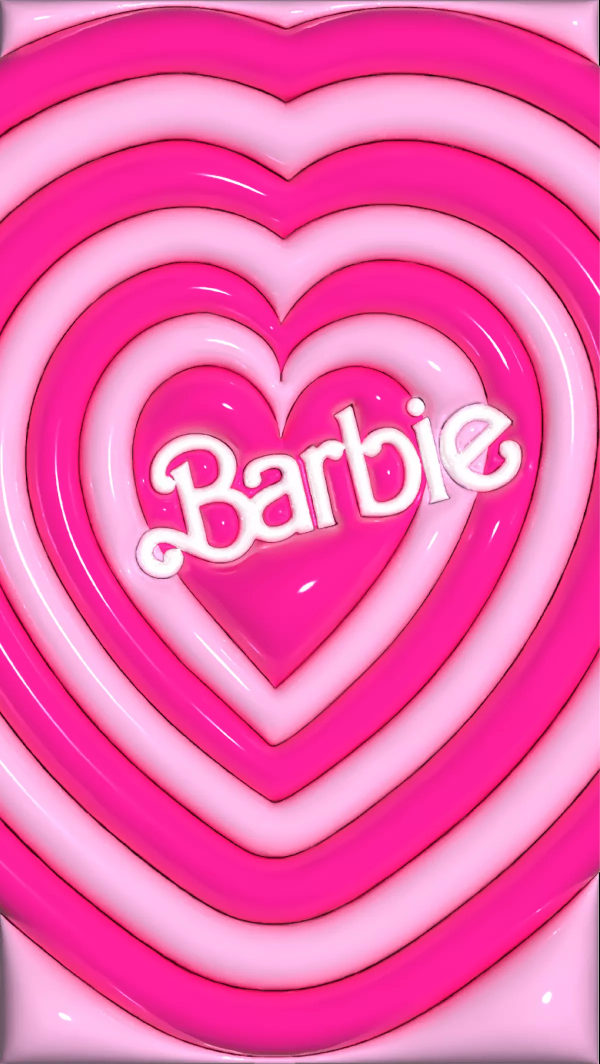 Barbie 3D Wallpaper. Pink - Behance