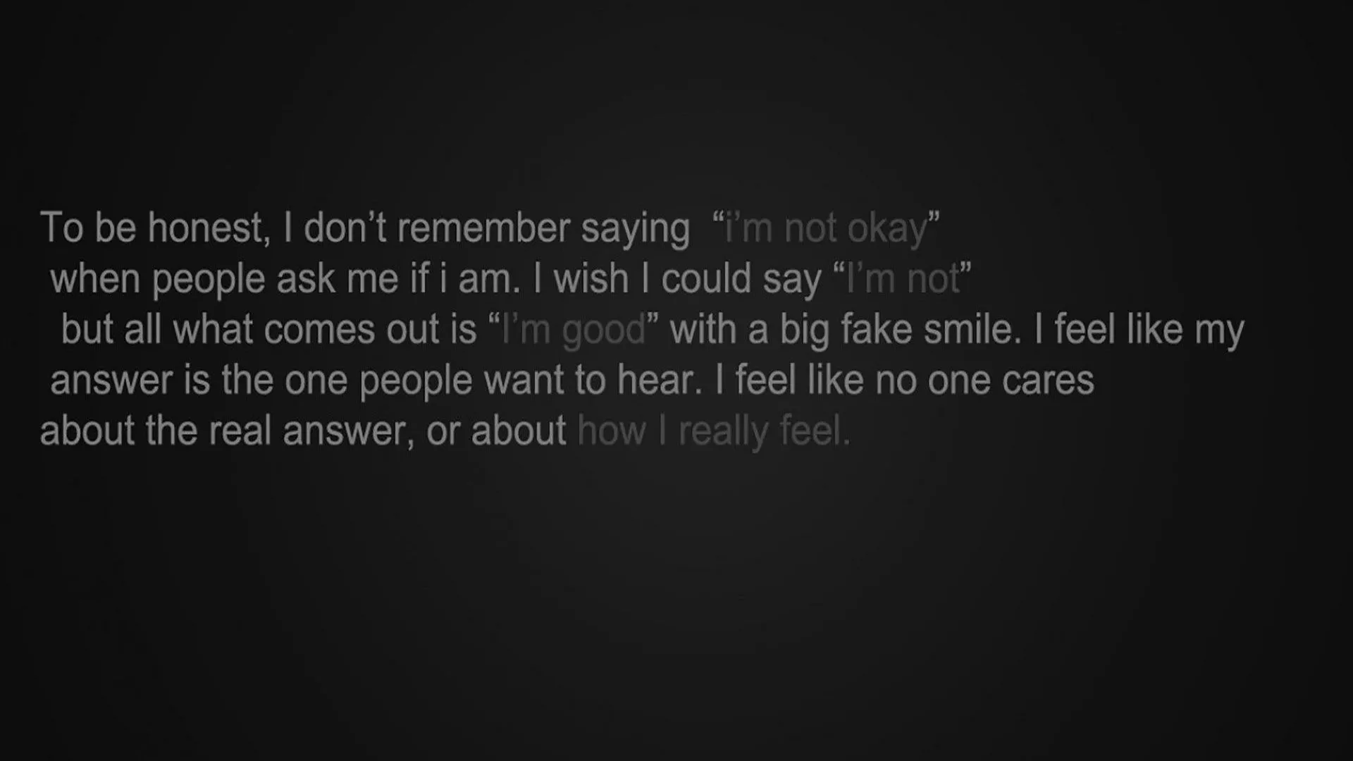 Depression Quote HD Depression