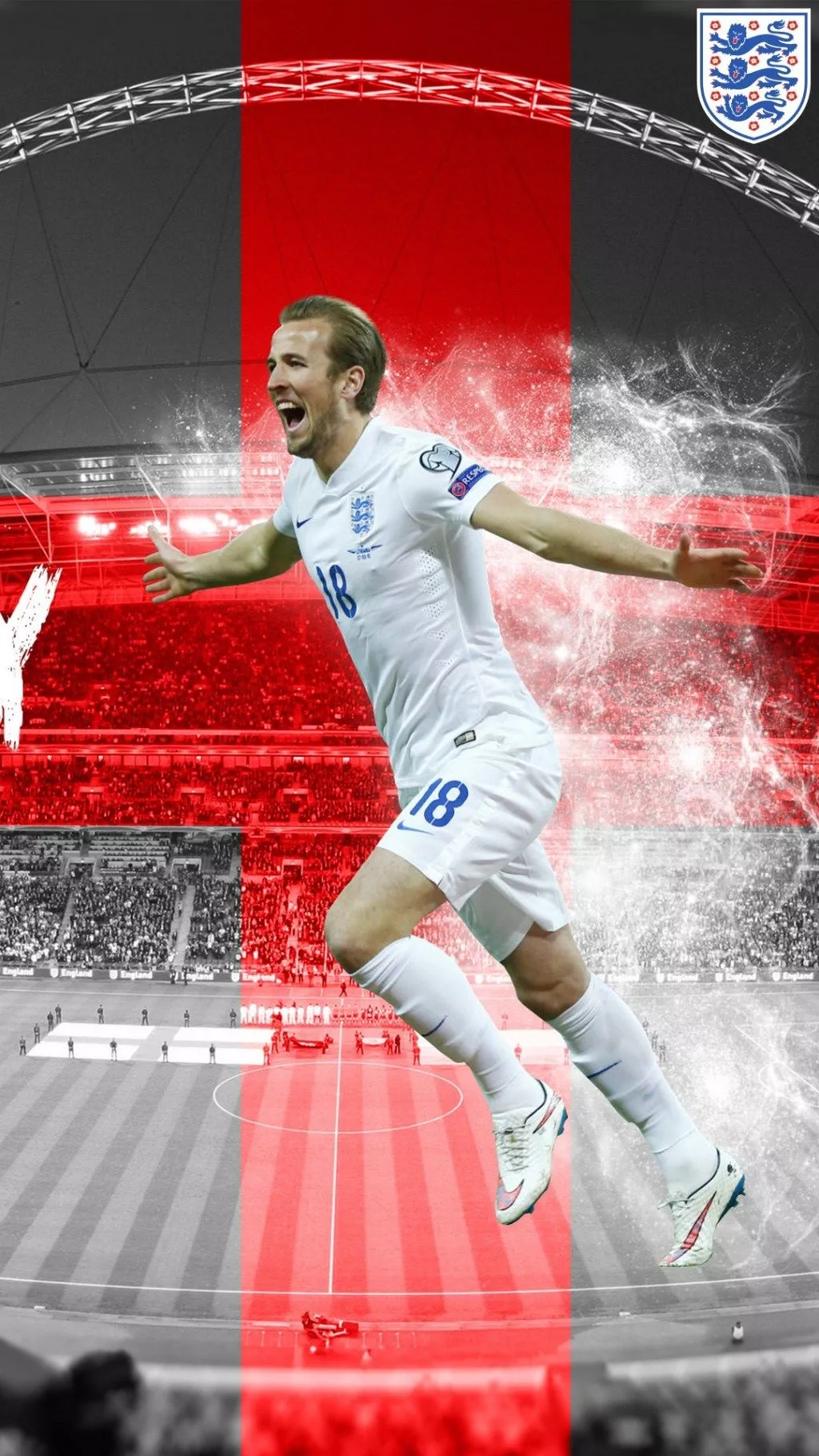 Wallpaper England Football Squad iPhone