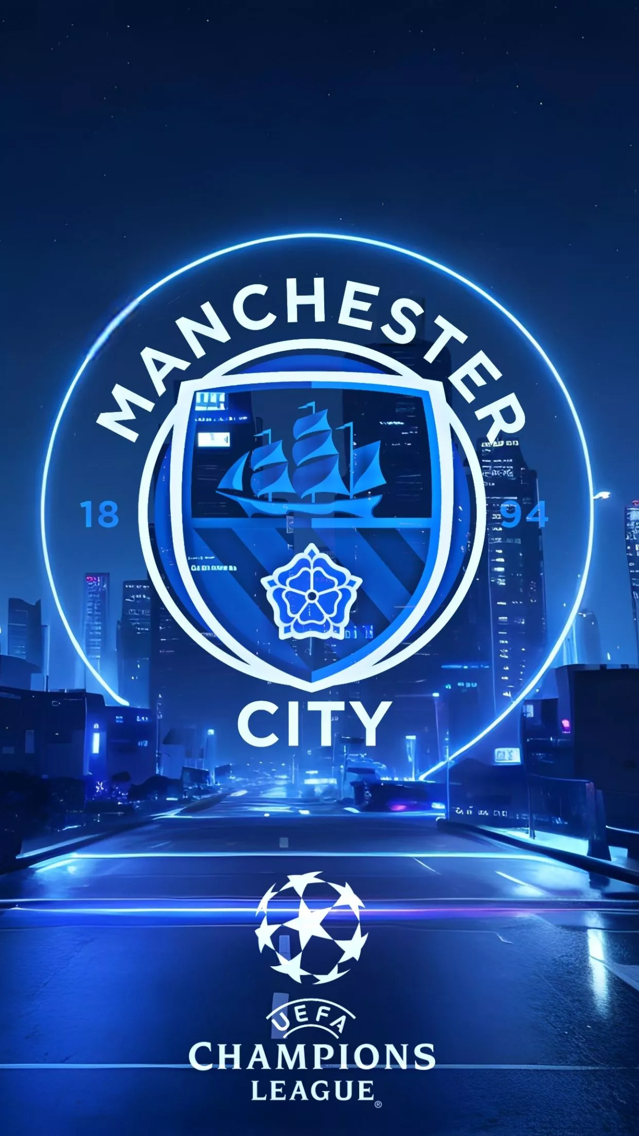 Manchester City FC Wallpaper 4K