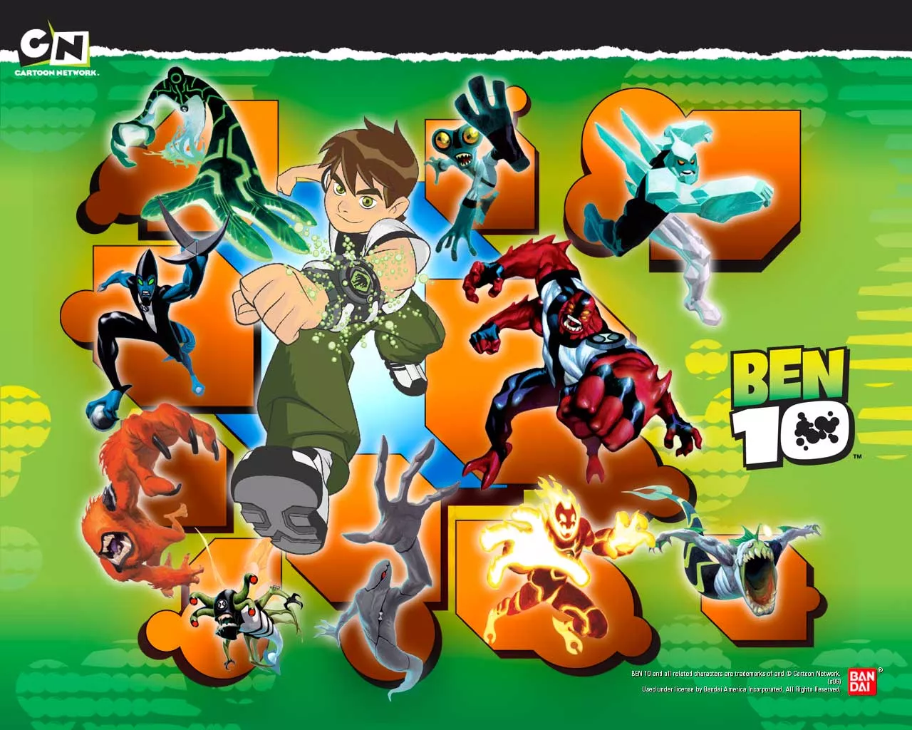 Ben 10 Wallpaper Number 1 1280 x 1024