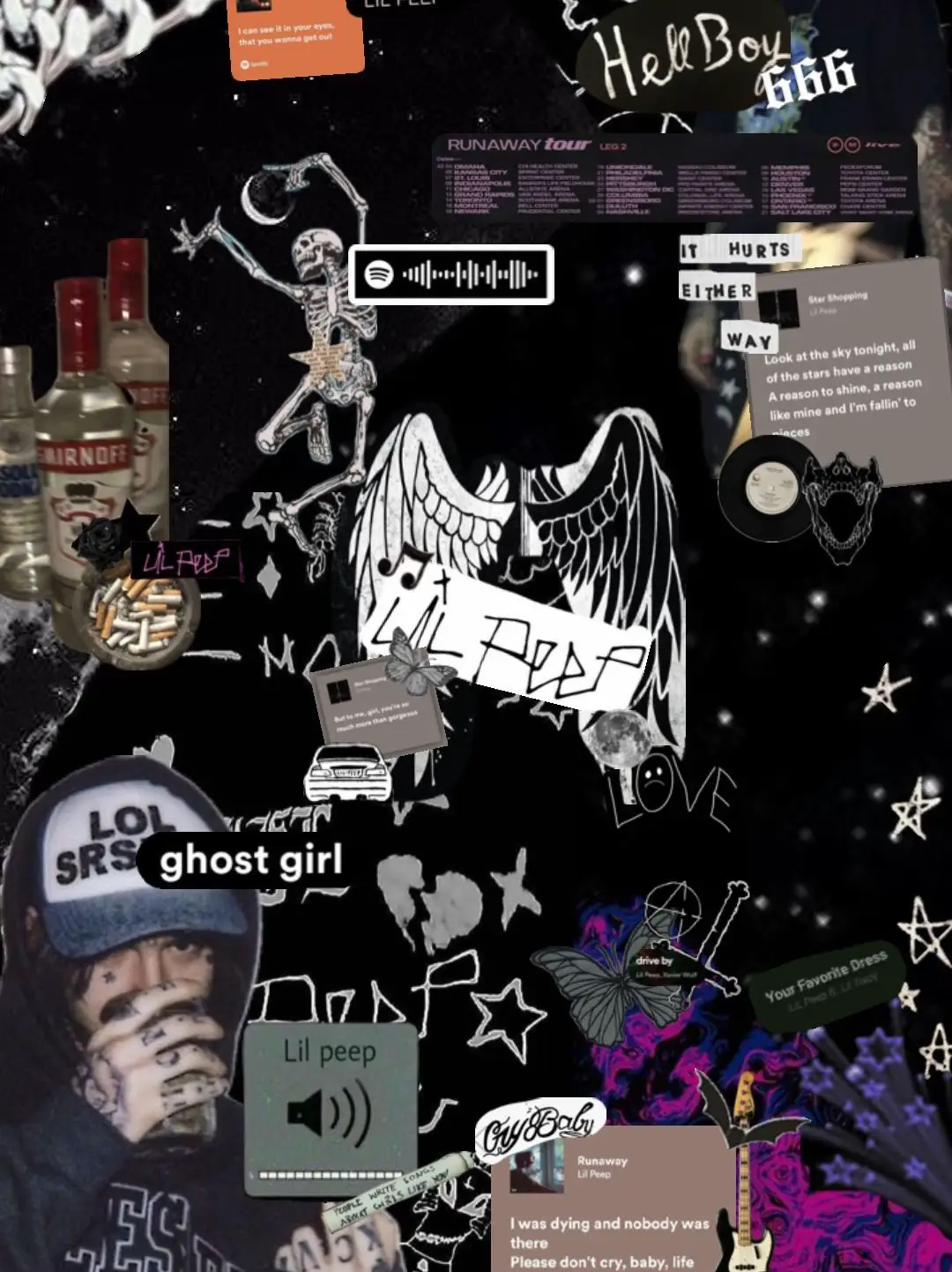 Lil peep wallpaper I love and use