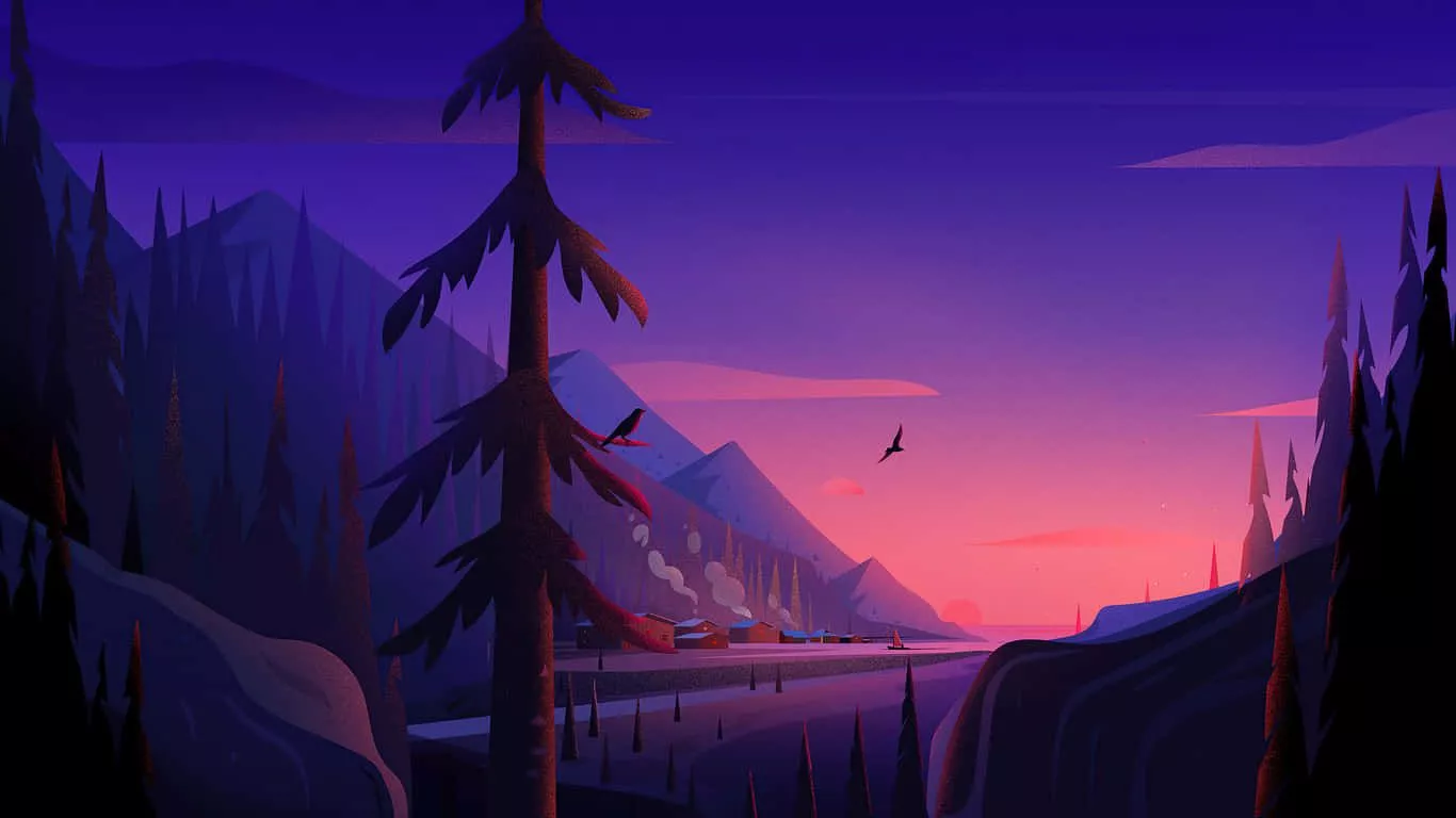 Minimalist Nature Wallpaper