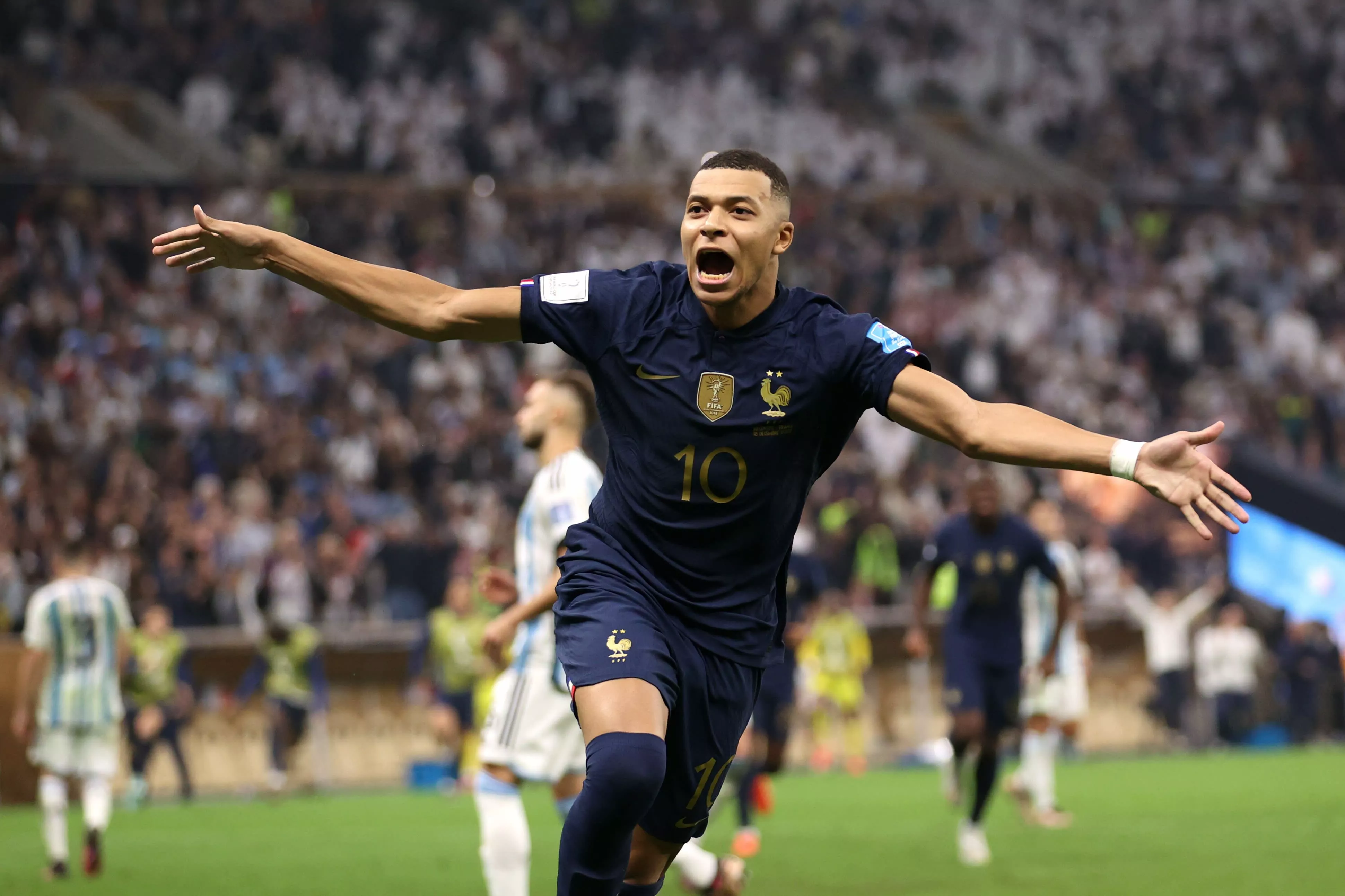 Kylian Mbappe Hat Trick World Cup 2022