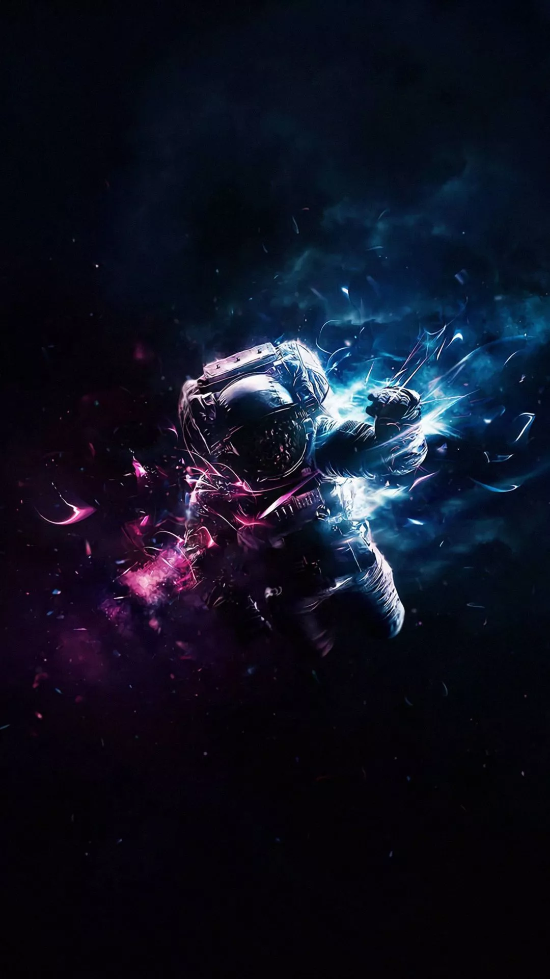 Download wallpaper 1080x1920 cosmonaut