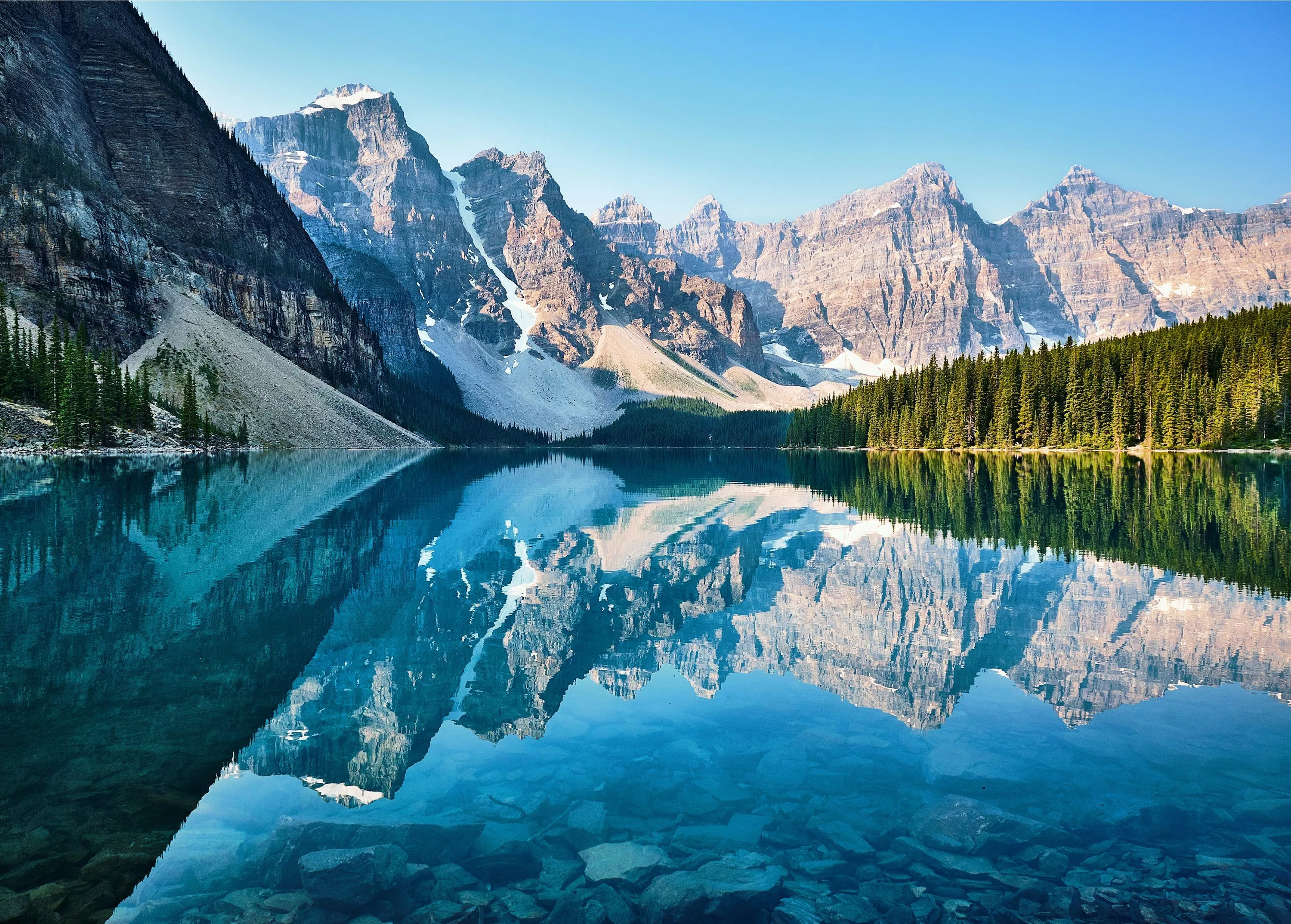 Scenery of mountain photo
