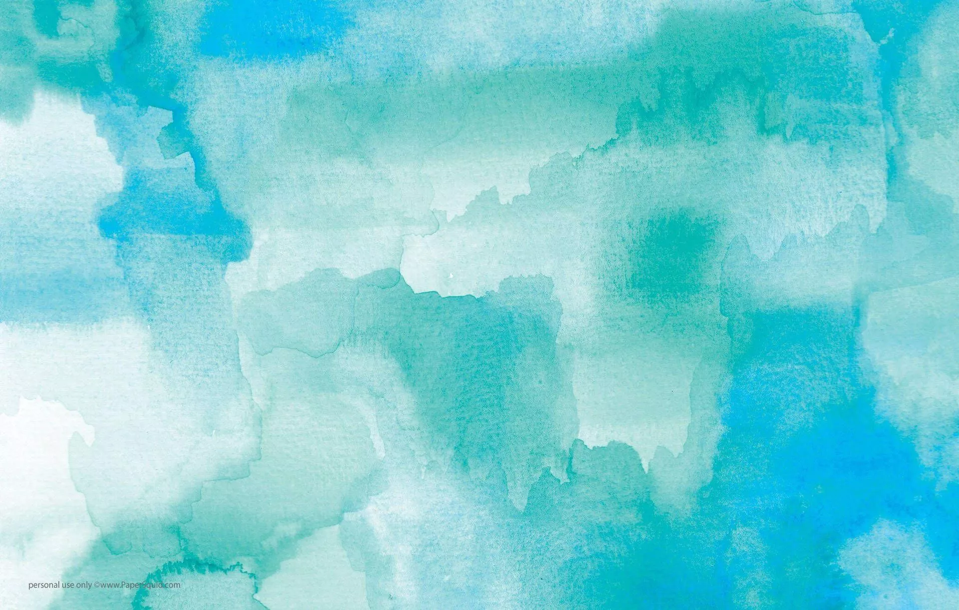 Creative Watercolor Aesthetic Teal Art