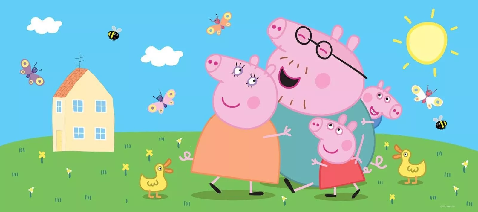 170x75cm Wall mural wallpaper Peppa Pig