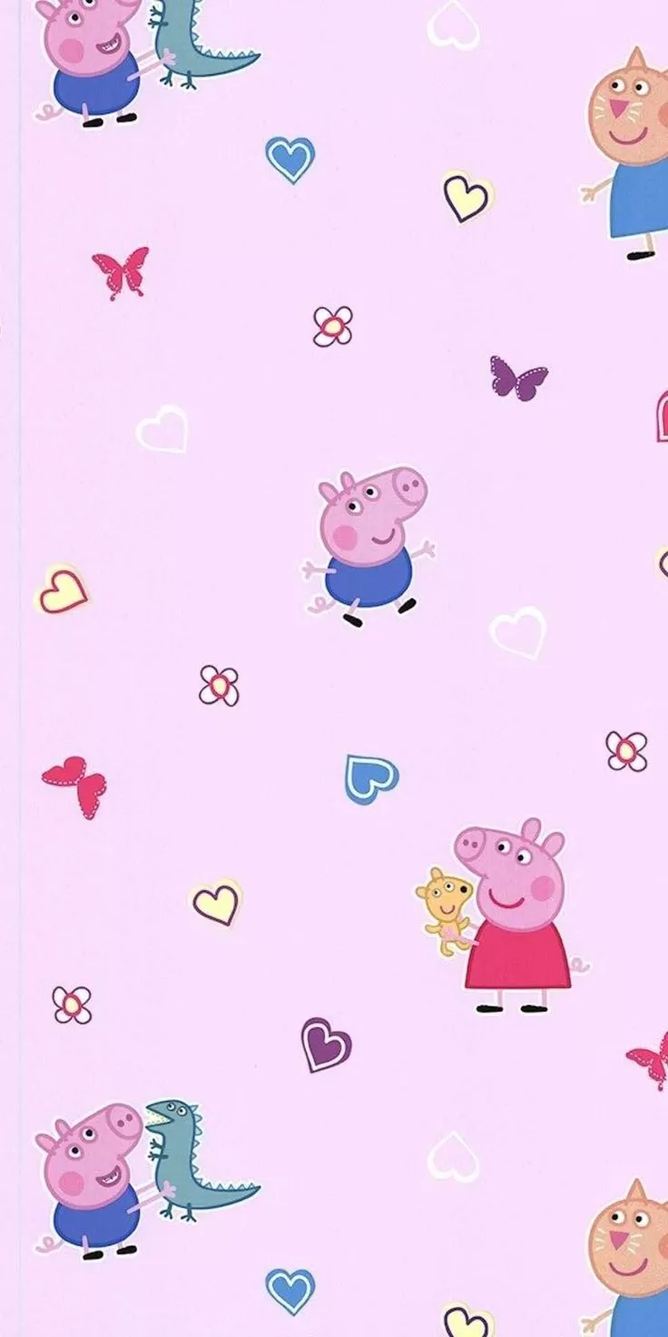 Peppa Pig House Wallpaper