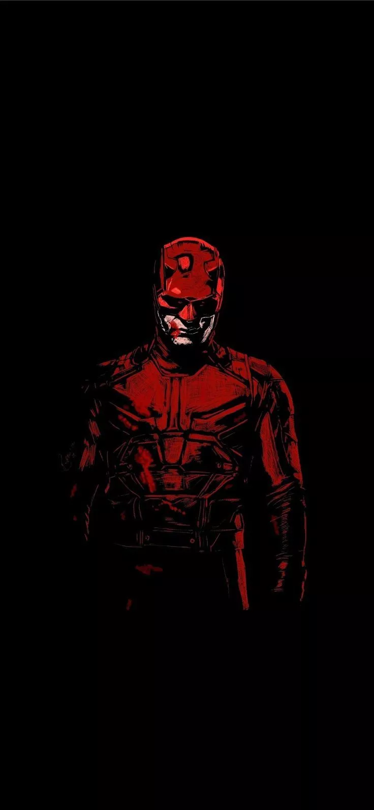 Daredevil v2 Amoledbackground iPhone