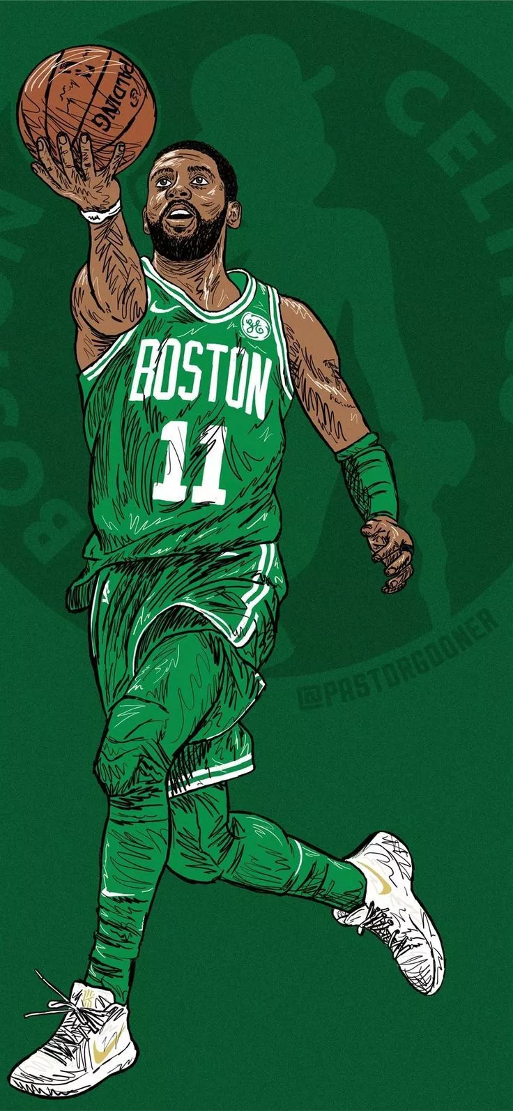 Kyrie Irving u GoonerLivesMatter iPhone