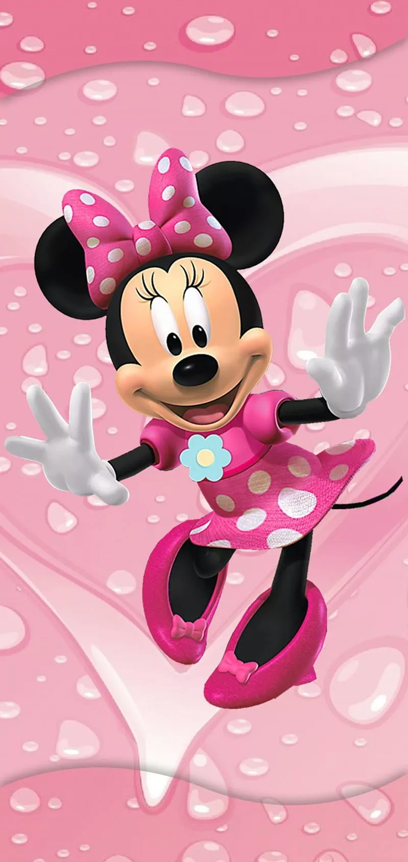 Minnie Mouse, cartoon, HD phone