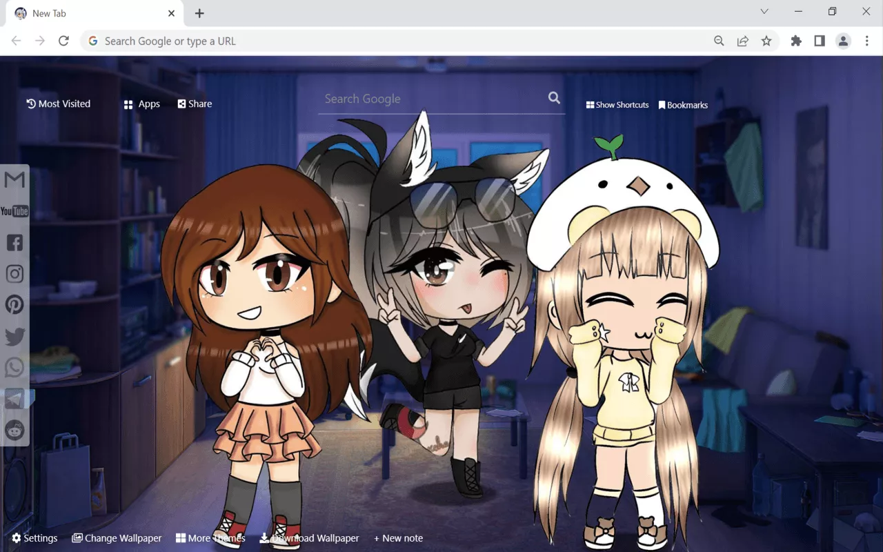 Gacha Life Wallpaper Web Store