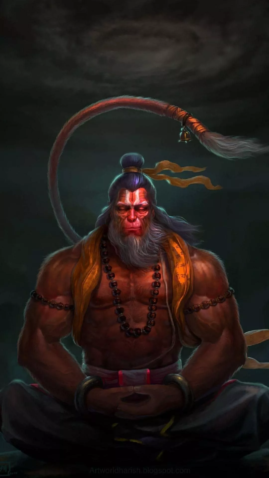 For iPhone, Hanuman Wallpaper HD