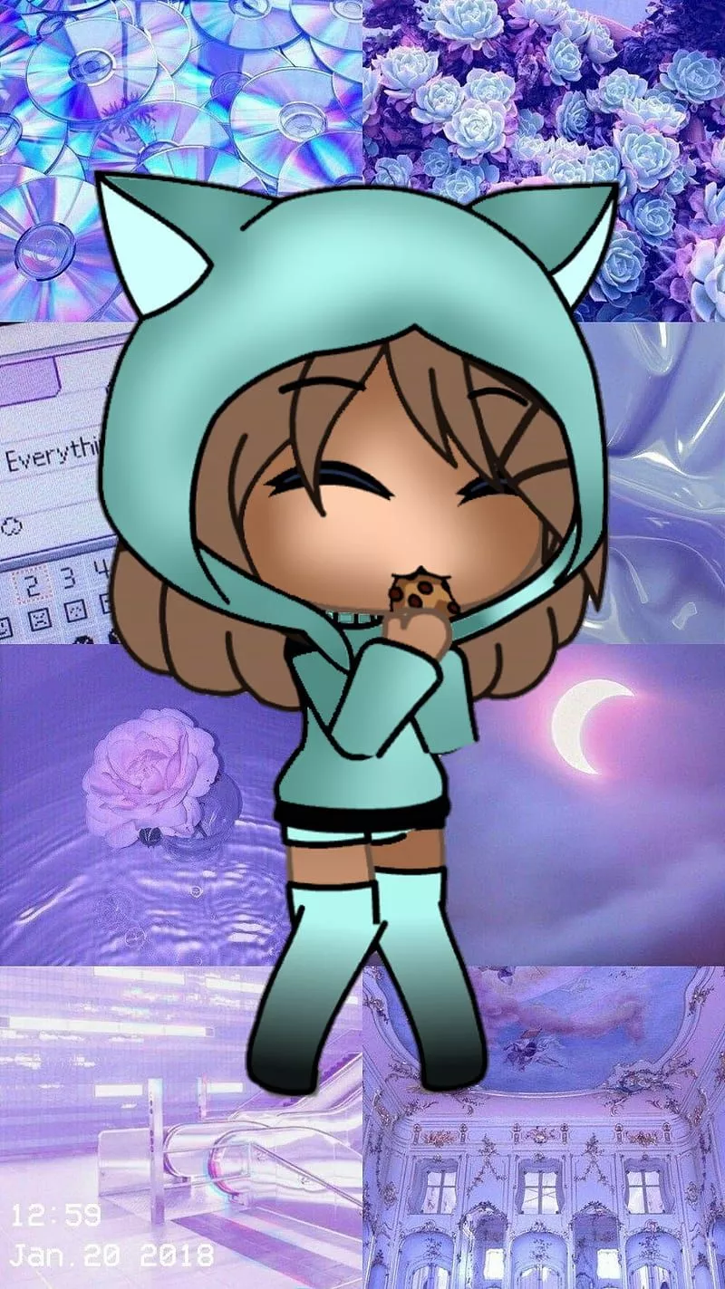 Gacha life cute girl, gacha life, super