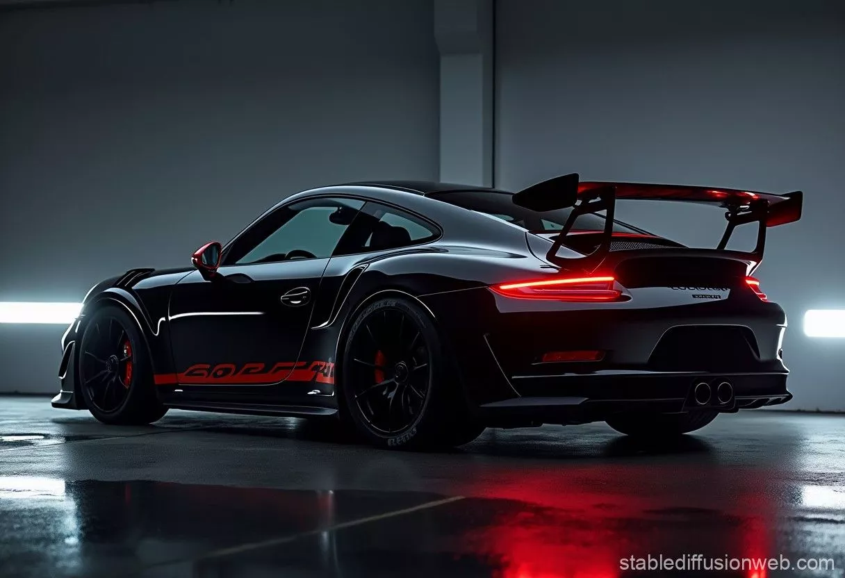 Porsche 911 GT3RS Side Profile