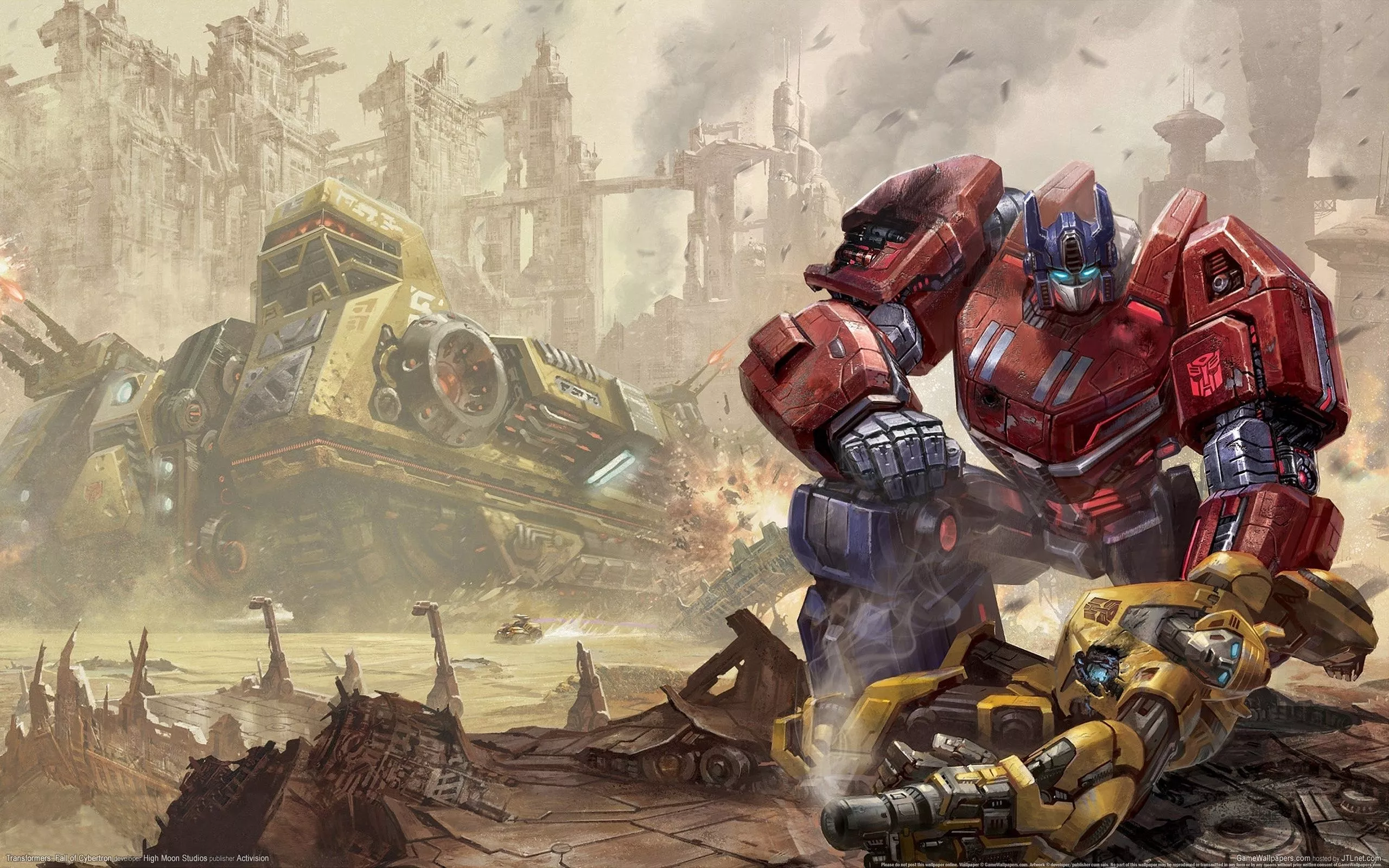 Wallpaper Transformers, Optimus Prime