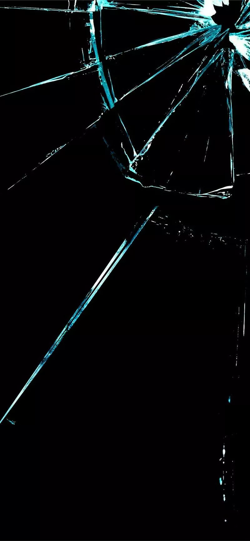 HD realistic cracked screen wallpaper
