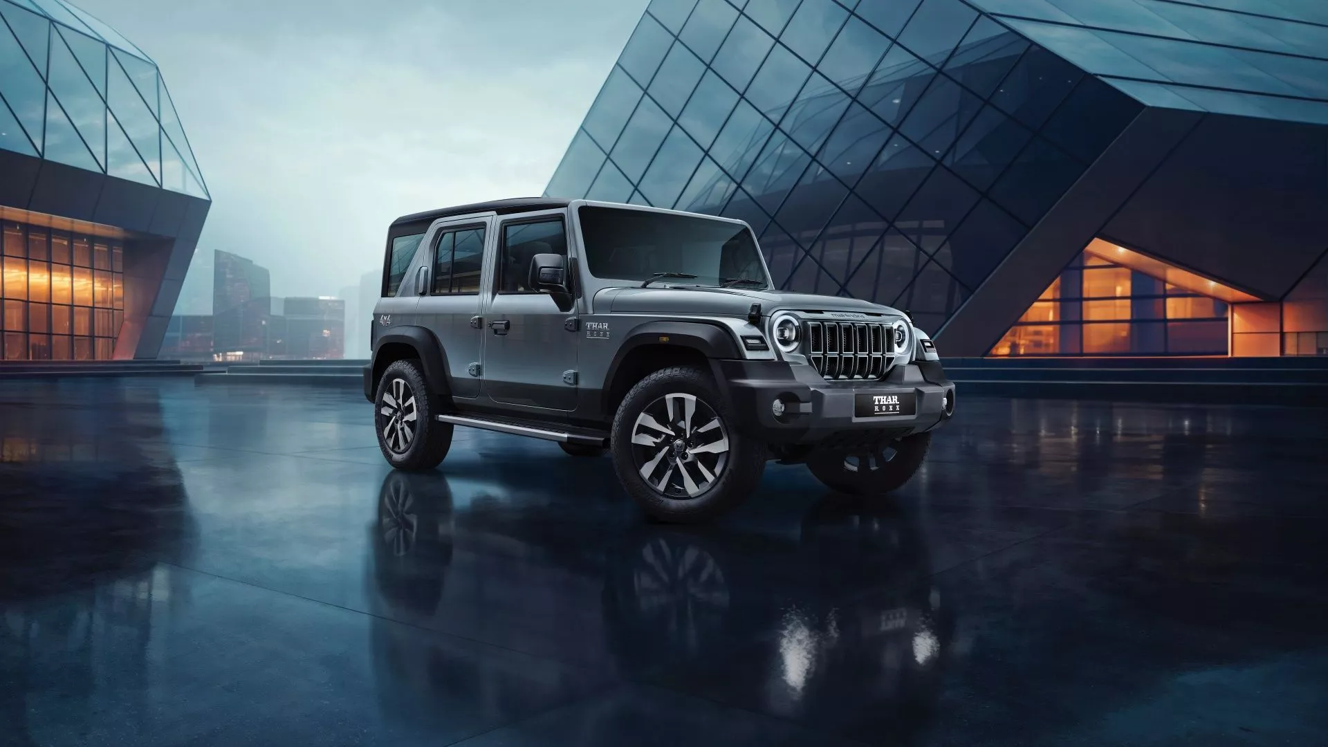 Mahindra Thar Roxx Wallpaper 4K, 8K