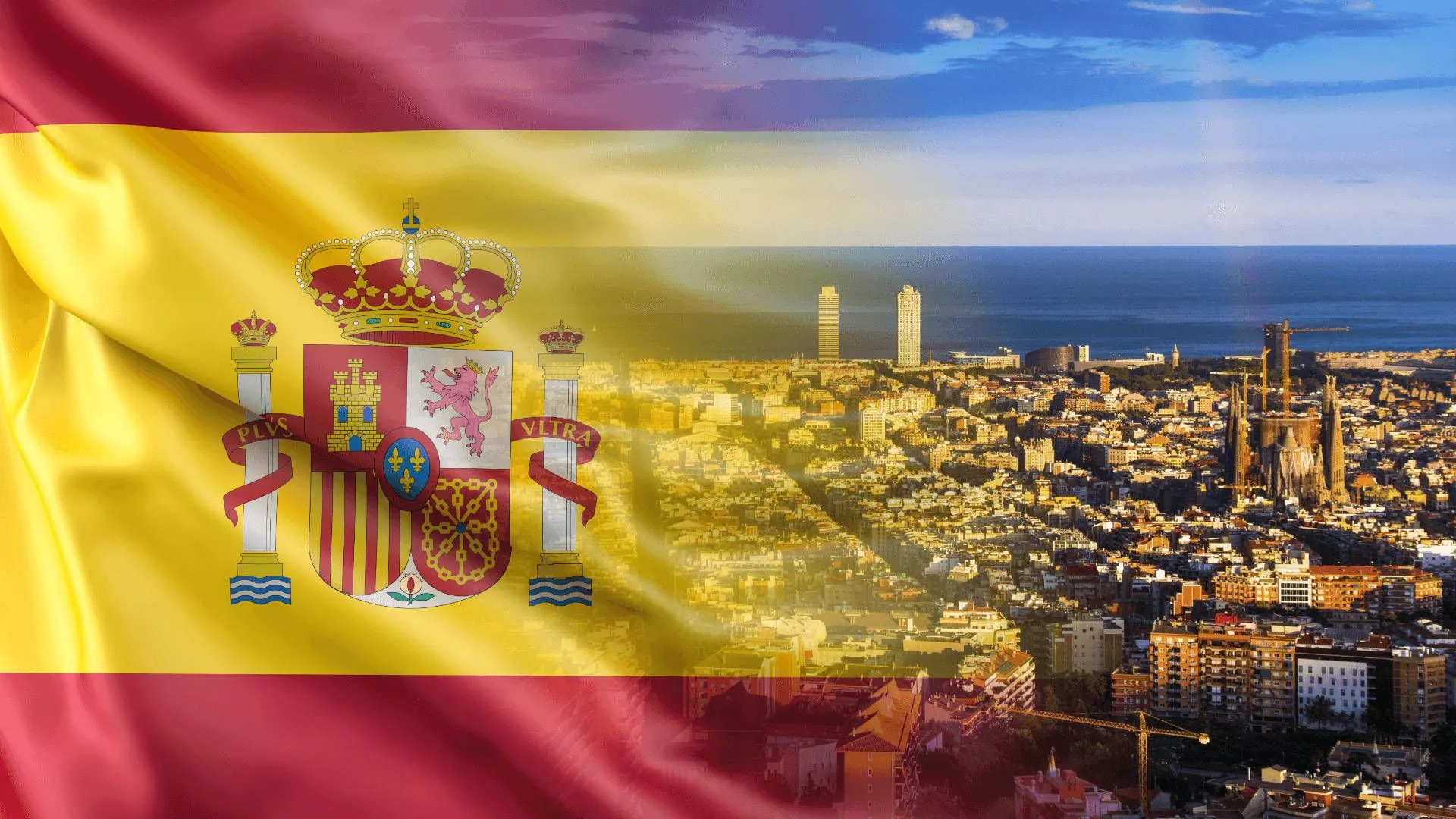 Spain Flag Background. Wallpaper