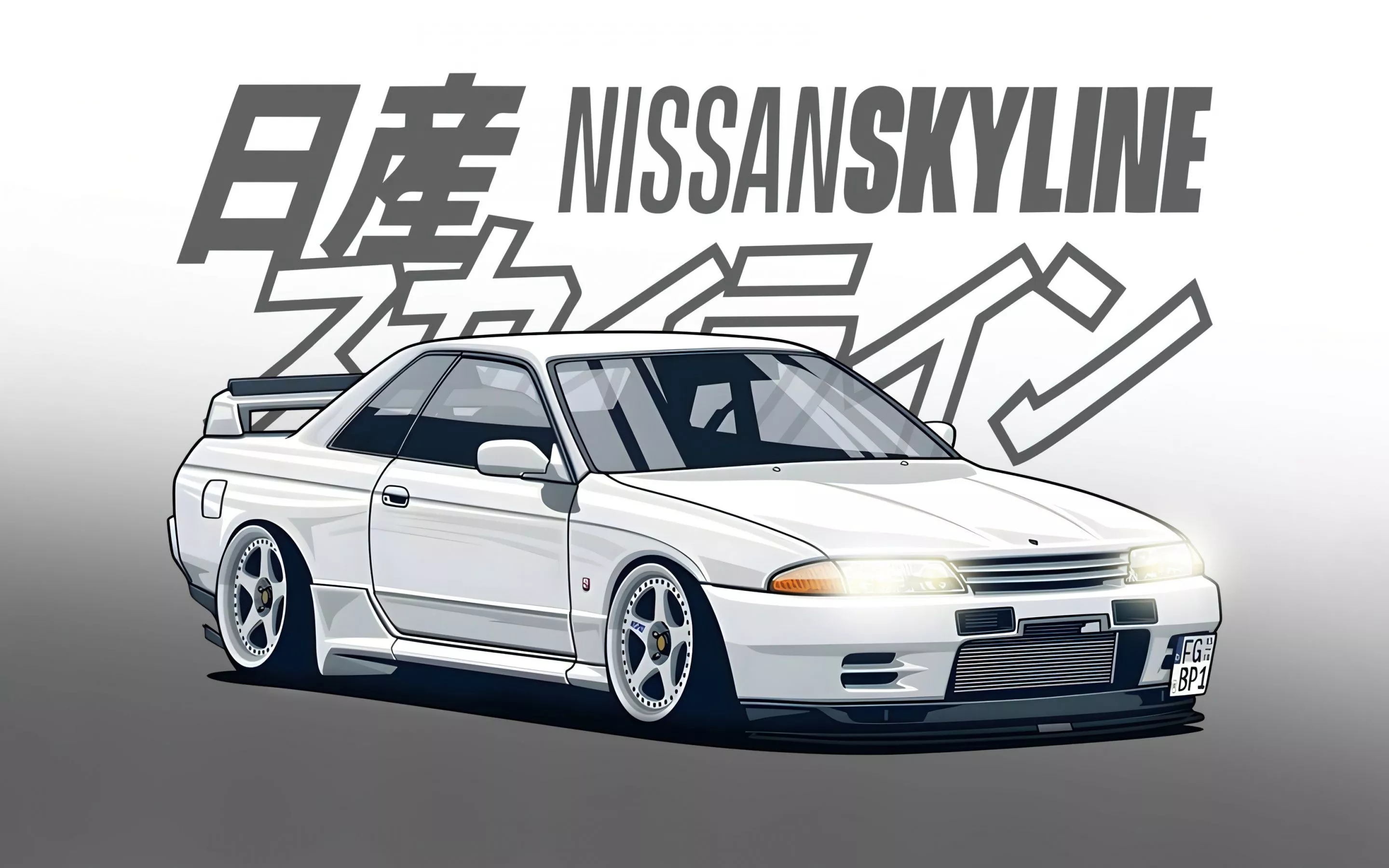 Nissan Skyline GT R R32 Wallpaper 4K