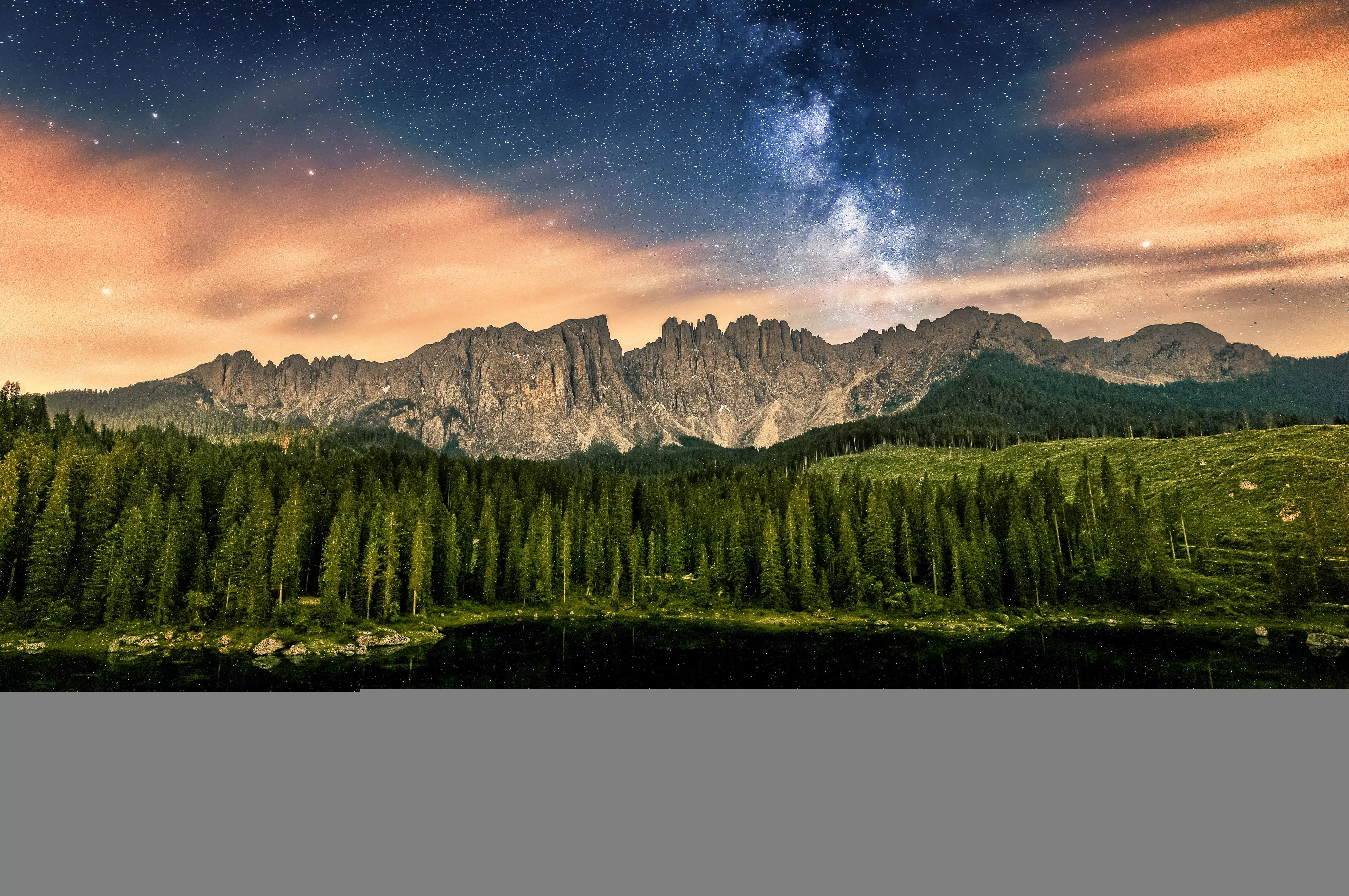 Karersee Lake Wallpaper 4K, 5K