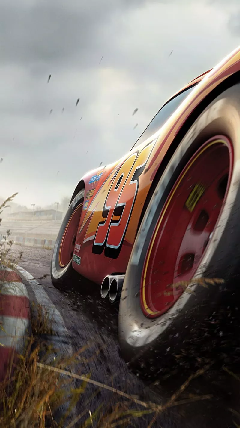 Cars 3, cartoons, movie, HD phone