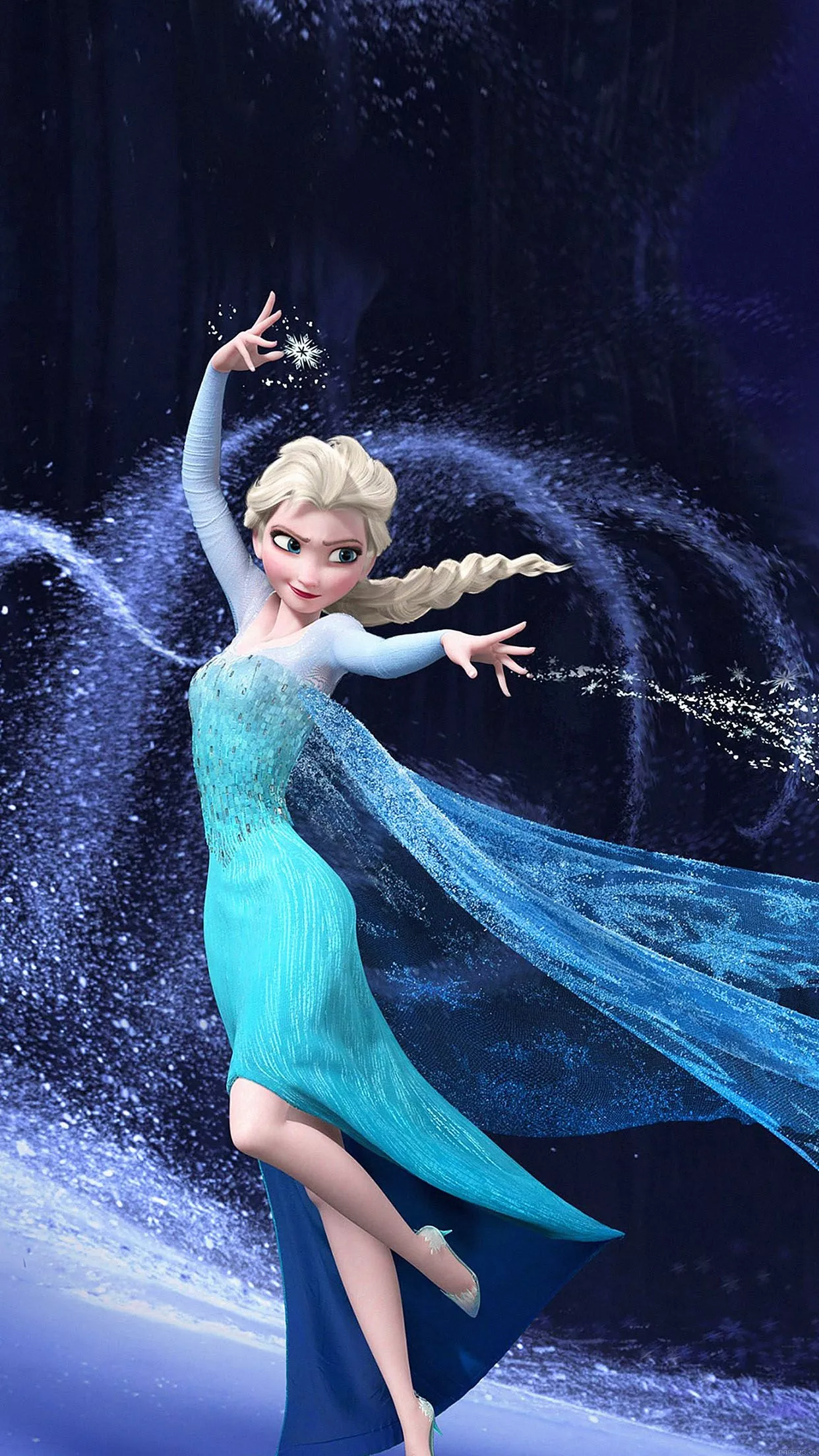 Wallpaper Frozen Elsa Disney