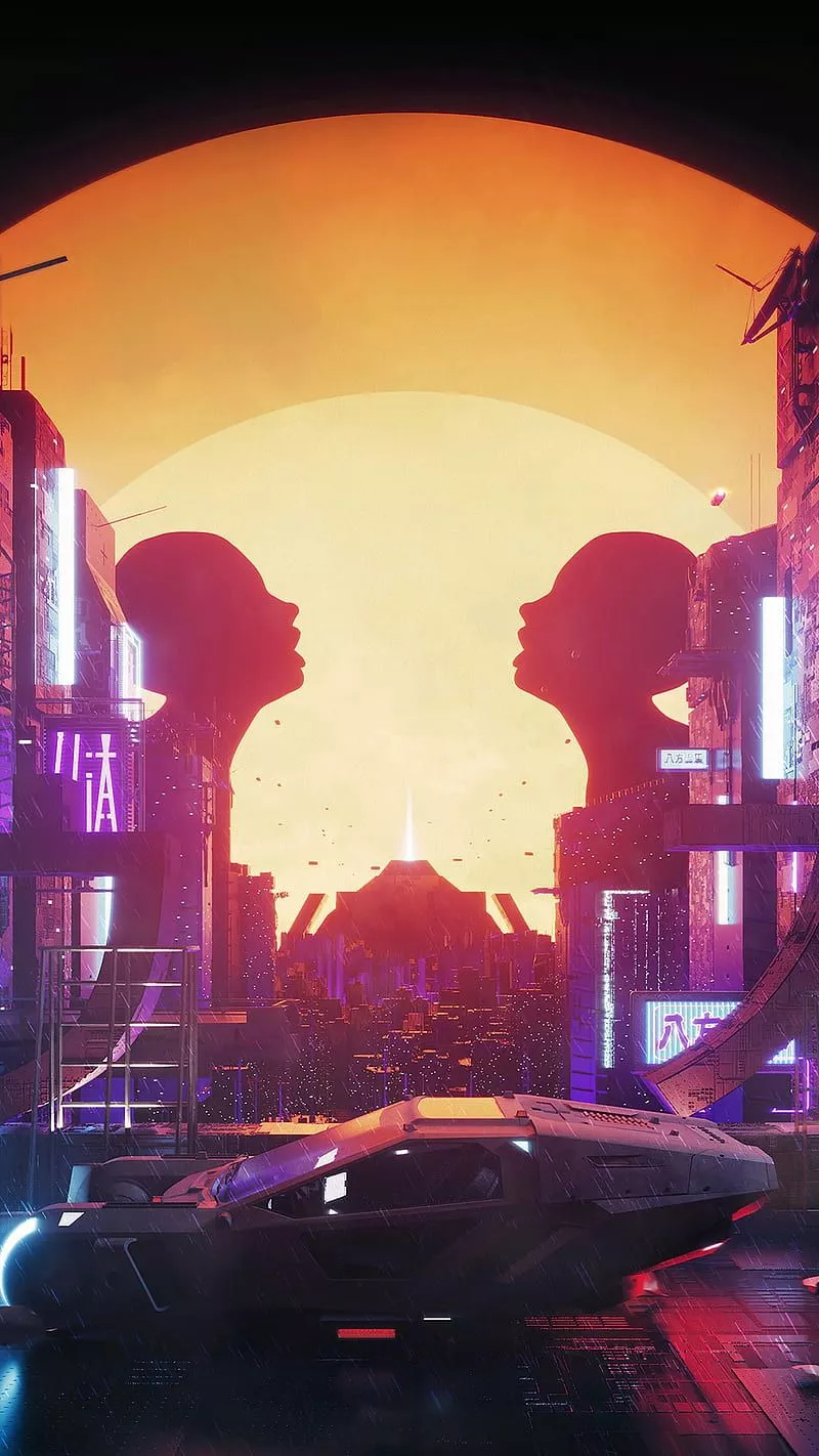Blade Runner, sci fi, digital art