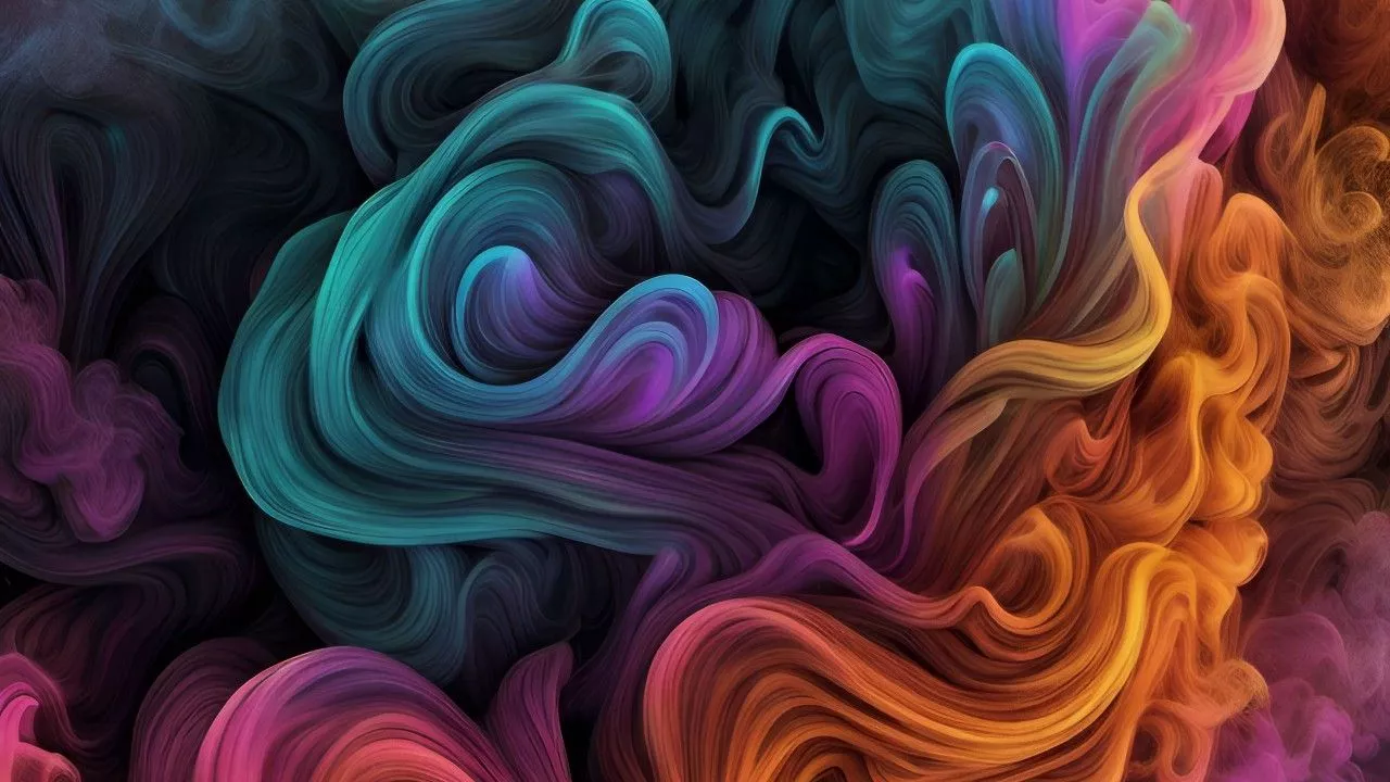 wavy gradient waves abstraction