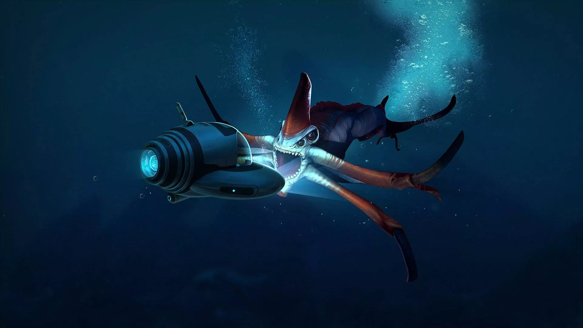 Reaper Leviathan Subnautica HD