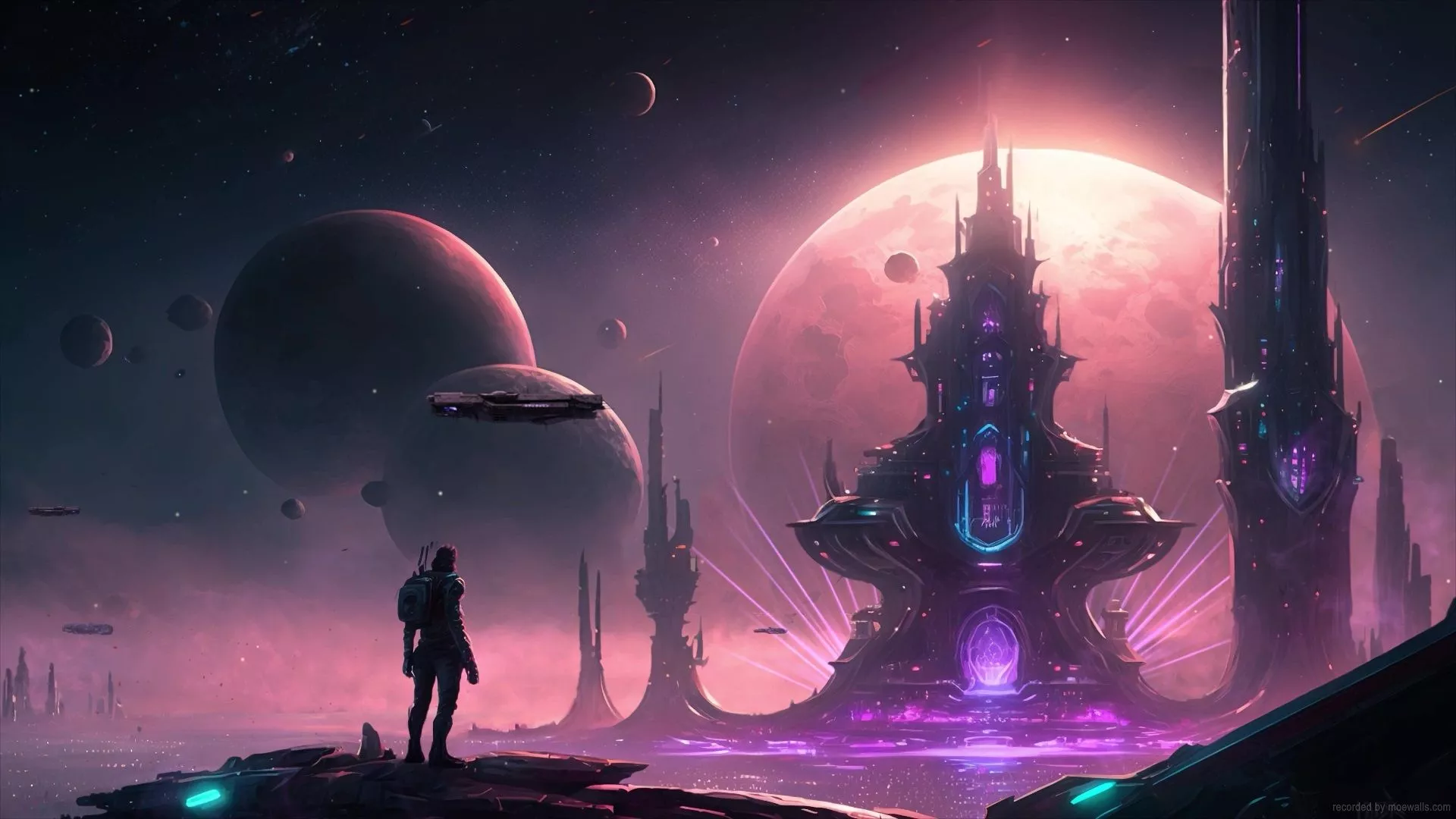 Stellaris Live Wallpaper, Animated
