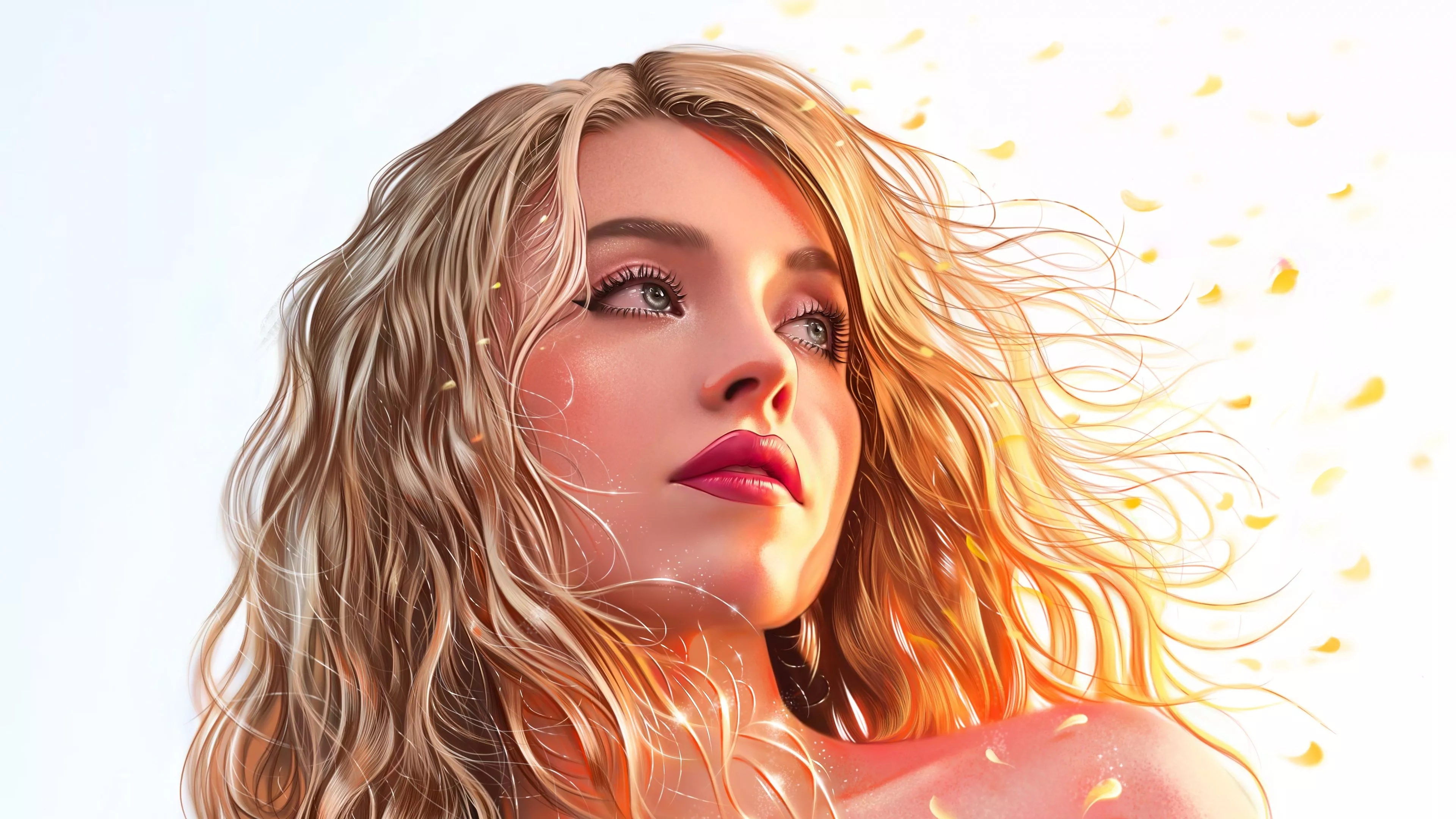 Sydney Sweeney Wallpaper 4K, Digital