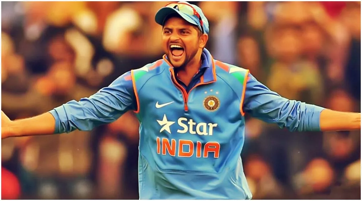 Suresh Raina in Team India Jersey